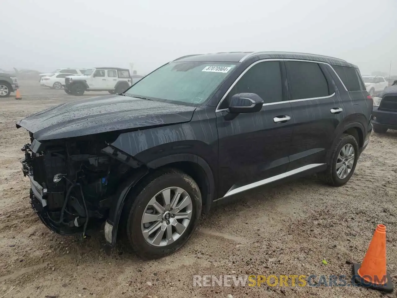 1 fotografías del automóvil dañado KM8R24GE5RU655525 HYUNDAI PALISADE 2024