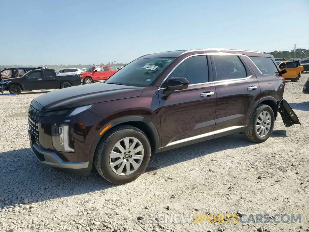 1 fotografías del automóvil dañado KM8R24GE5RU780167 HYUNDAI PALISADE 2024