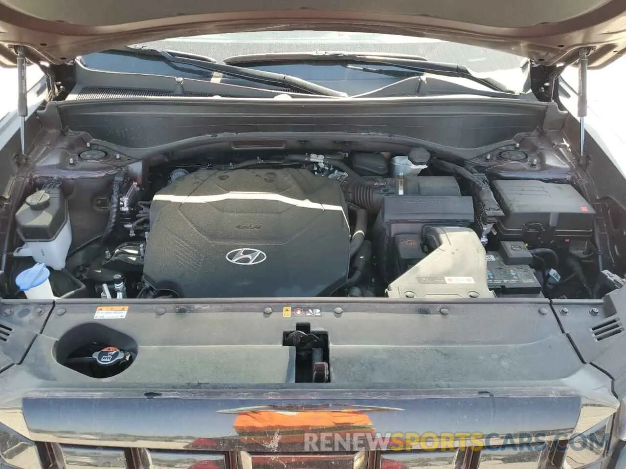14 fotografías del automóvil dañado KM8R24GE5RU780167 HYUNDAI PALISADE 2024
