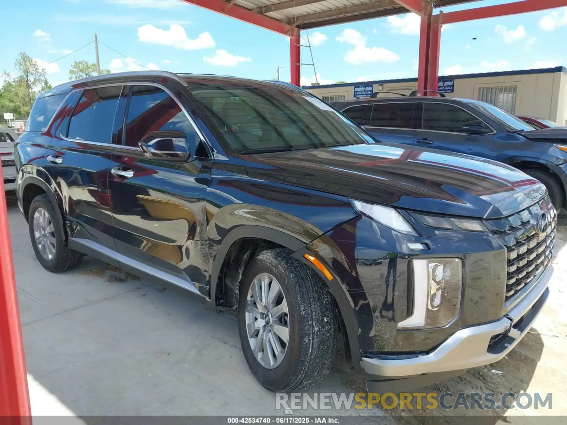 13 fotografías del automóvil dañado KM8R24GE6RU736338 HYUNDAI PALISADE 2024