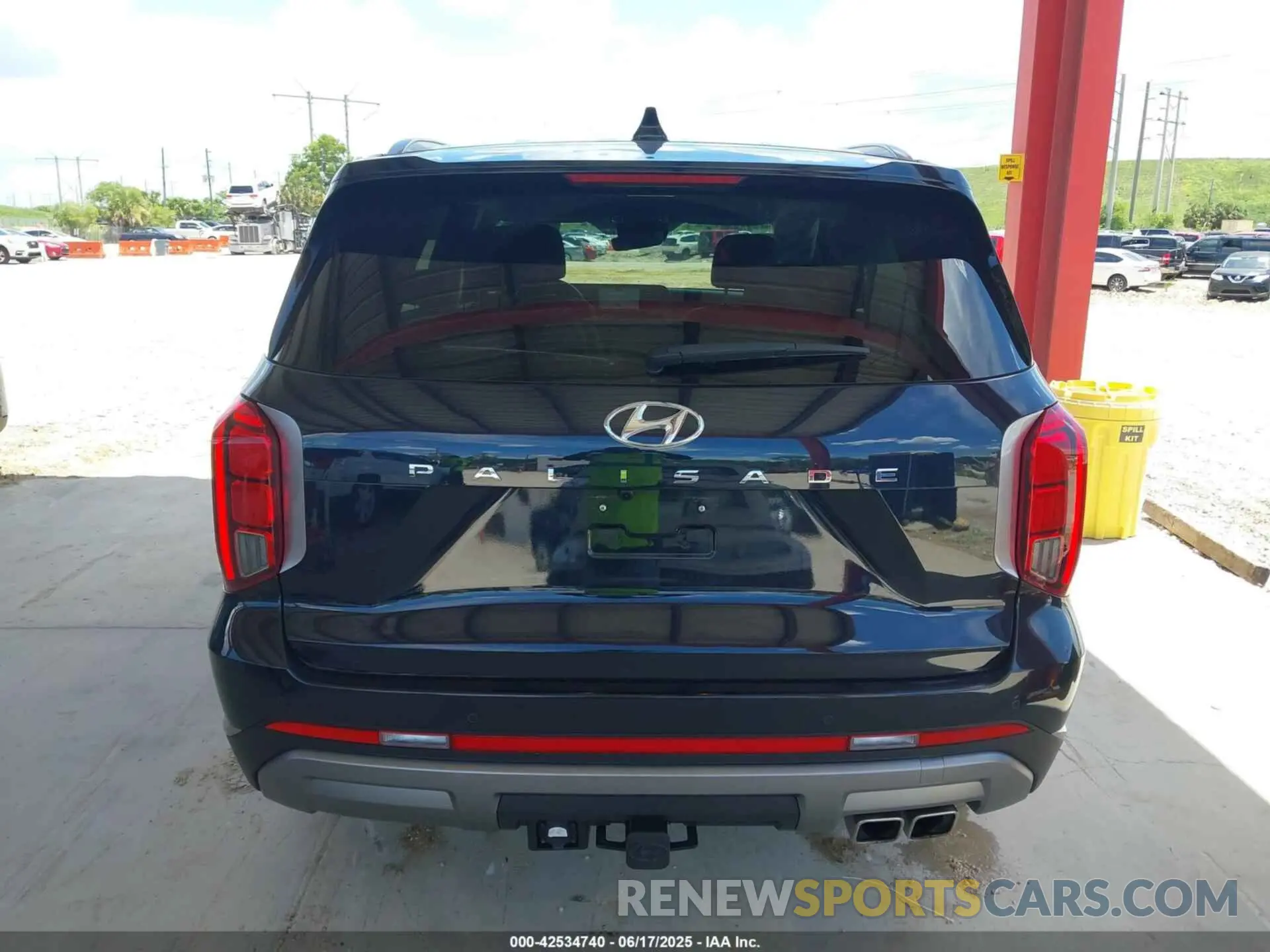 16 fotografías del automóvil dañado KM8R24GE6RU736338 HYUNDAI PALISADE 2024
