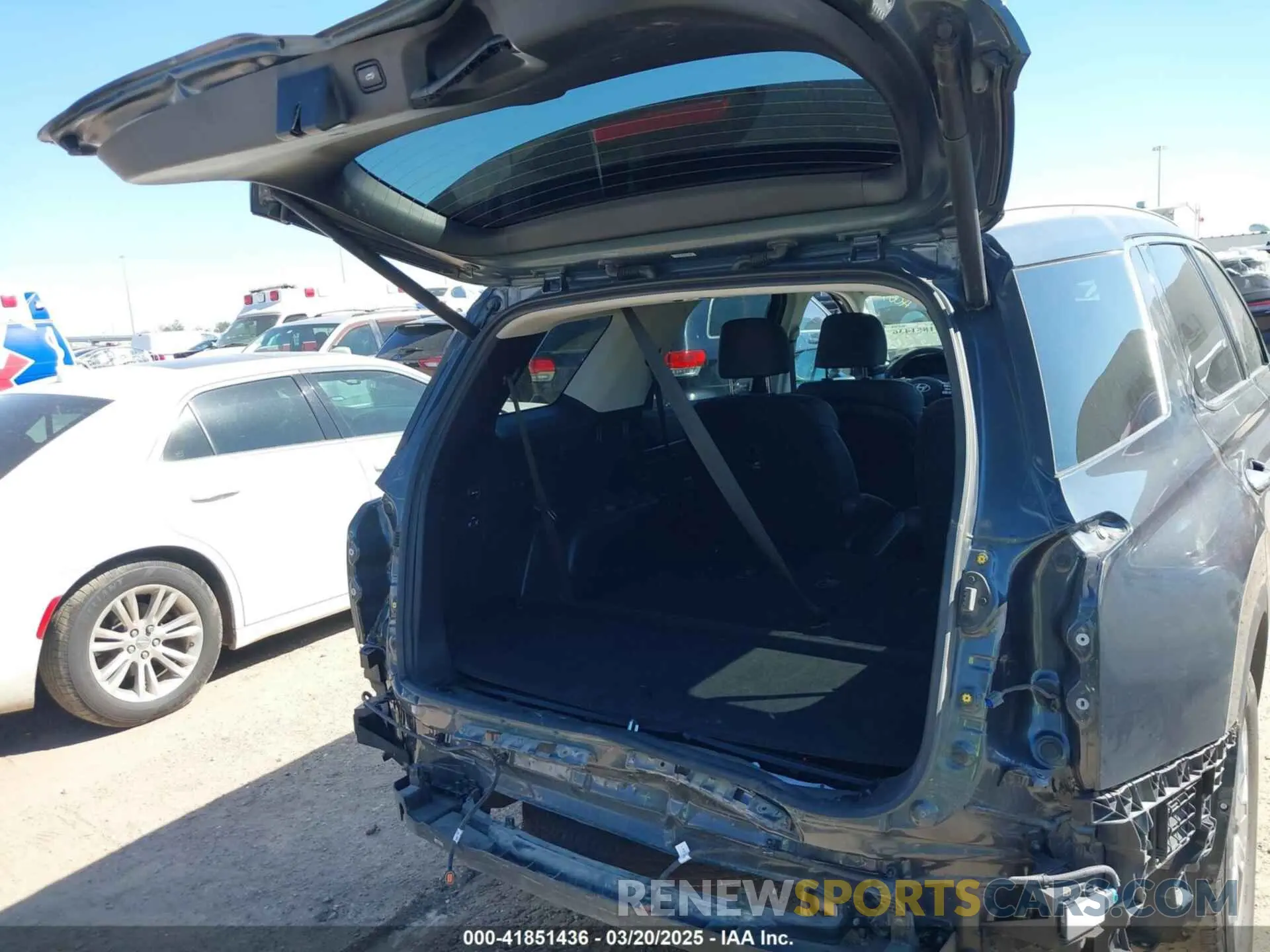 18 fotografías del automóvil dañado KM8R24GE8RU714034 HYUNDAI PALISADE 2024