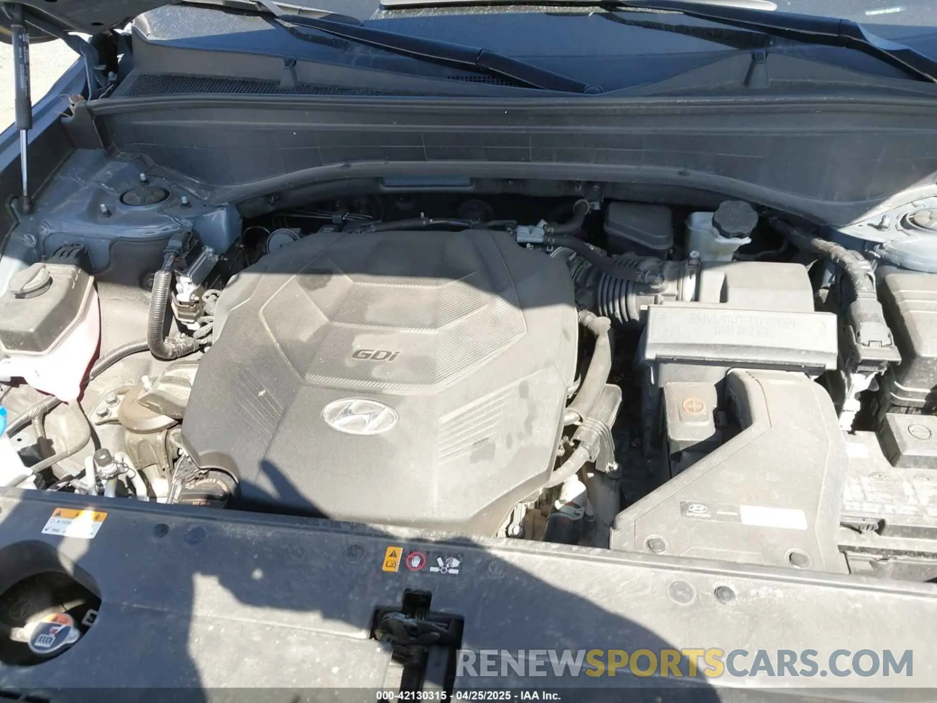10 fotografías del automóvil dañado KM8R2DGE1RU682530 HYUNDAI PALISADE 2024