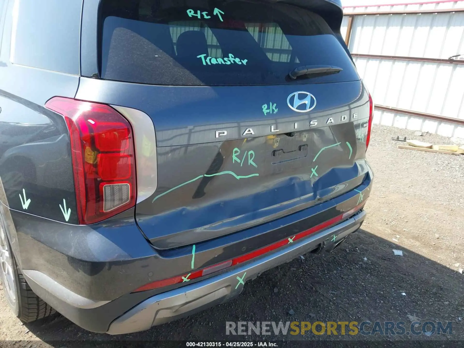 6 fotografías del automóvil dañado KM8R2DGE1RU682530 HYUNDAI PALISADE 2024