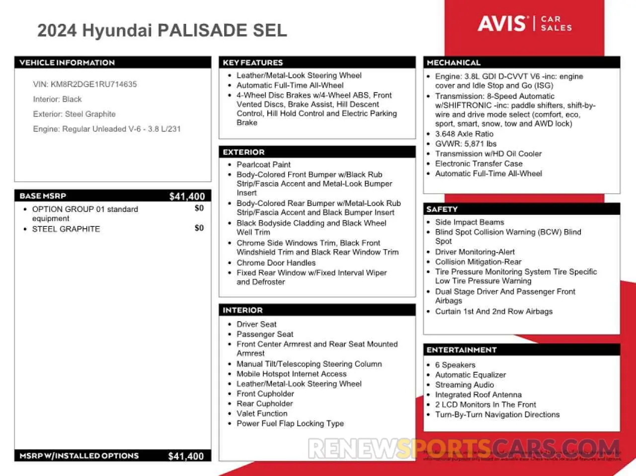 13 fotografías del automóvil dañado KM8R2DGE1RU714635 HYUNDAI PALISADE 2024