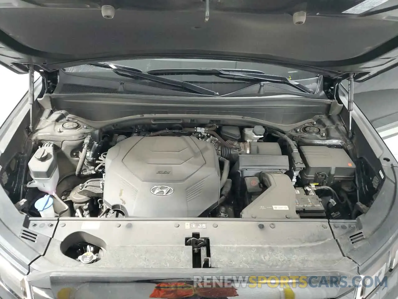 12 fotografías del automóvil dañado KM8R2DGE1RU786371 HYUNDAI PALISADE 2024