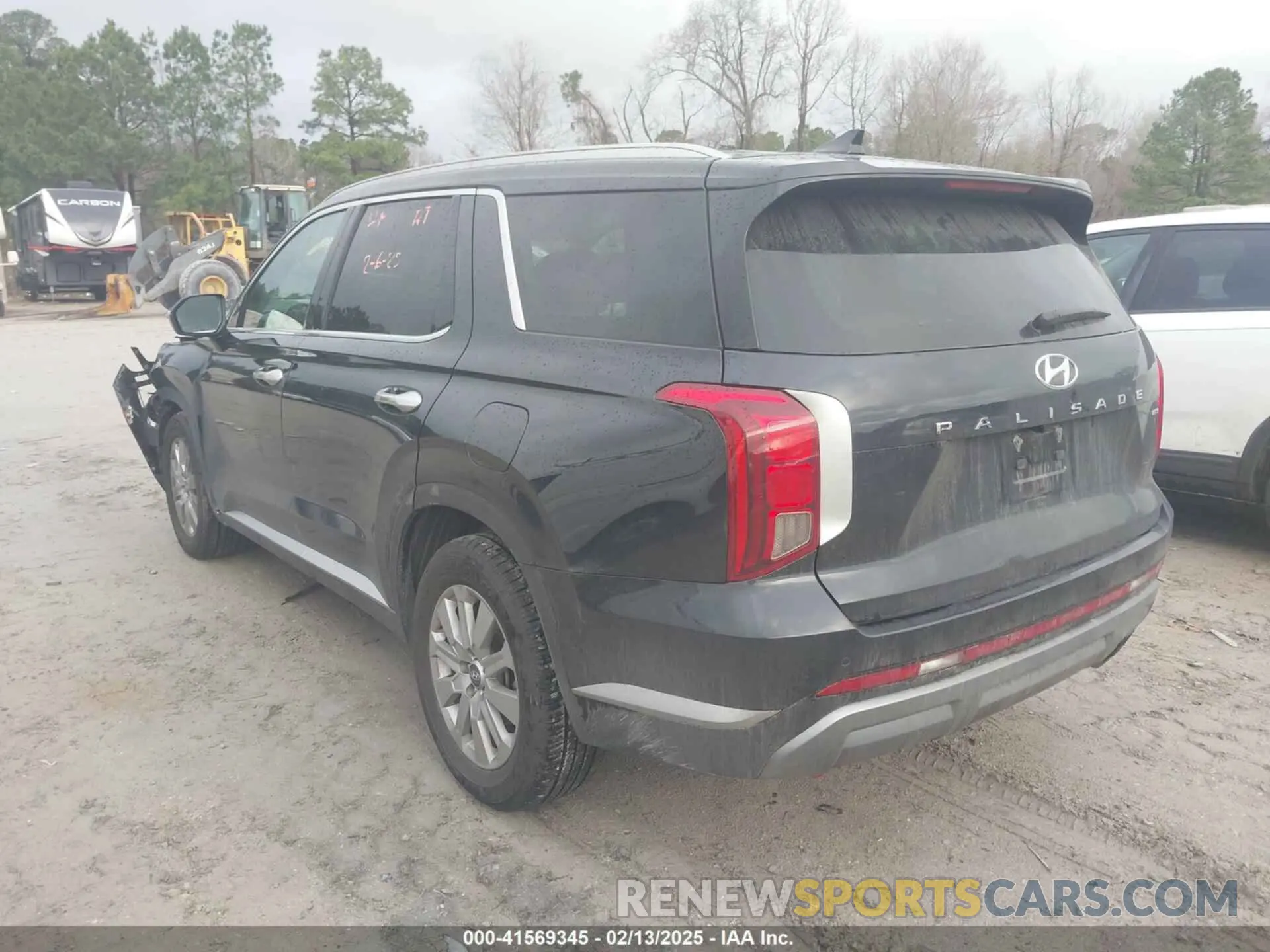 3 fotografías del automóvil dañado KM8R2DGE3RU742050 HYUNDAI PALISADE 2024