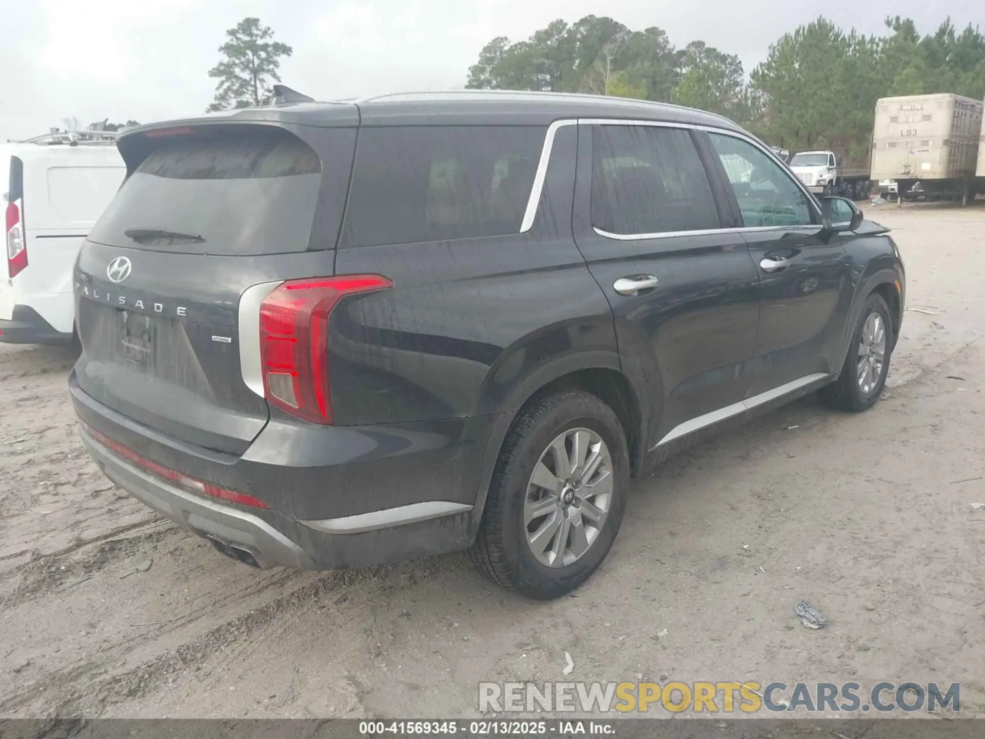 4 fotografías del automóvil dañado KM8R2DGE3RU742050 HYUNDAI PALISADE 2024