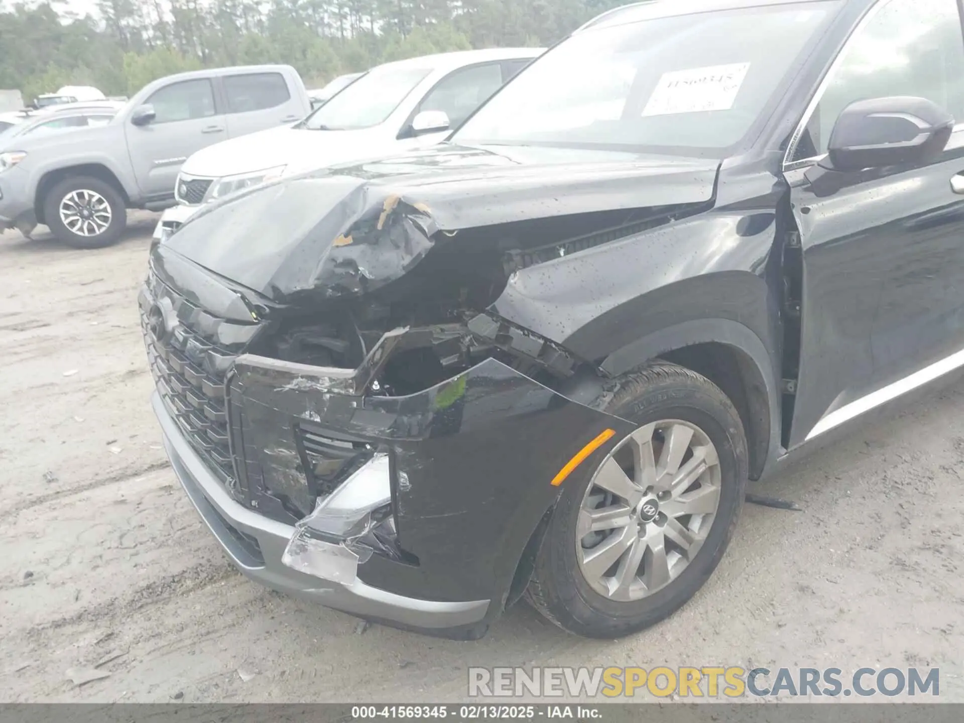 6 fotografías del automóvil dañado KM8R2DGE3RU742050 HYUNDAI PALISADE 2024