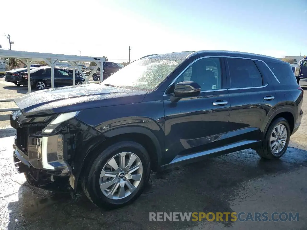 1 fotografías del automóvil dañado KM8R2DGE6RU722665 HYUNDAI PALISADE 2024