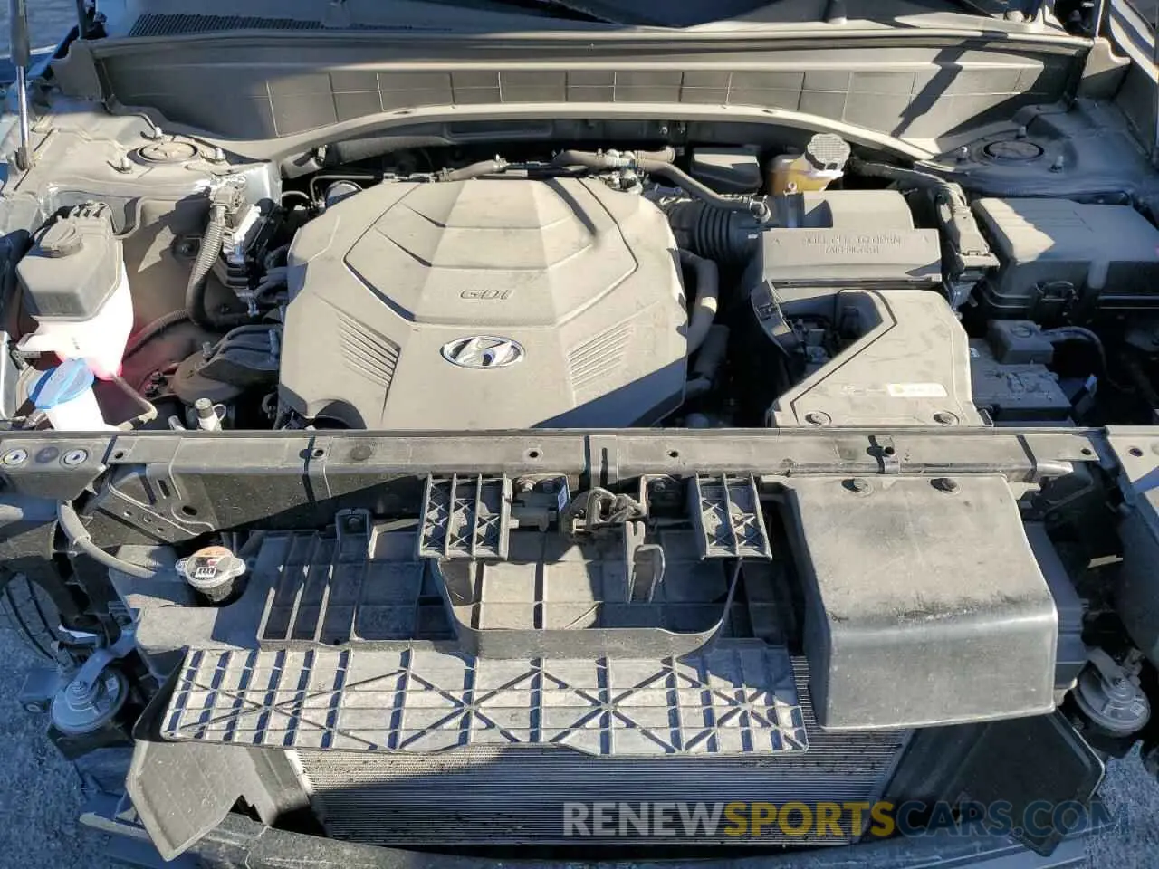 13 fotografías del automóvil dañado KM8R2DGE6RU722665 HYUNDAI PALISADE 2024