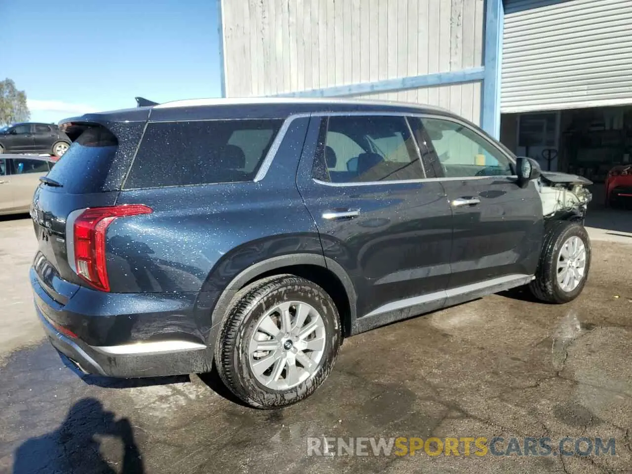 3 fotografías del automóvil dañado KM8R2DGE6RU722665 HYUNDAI PALISADE 2024