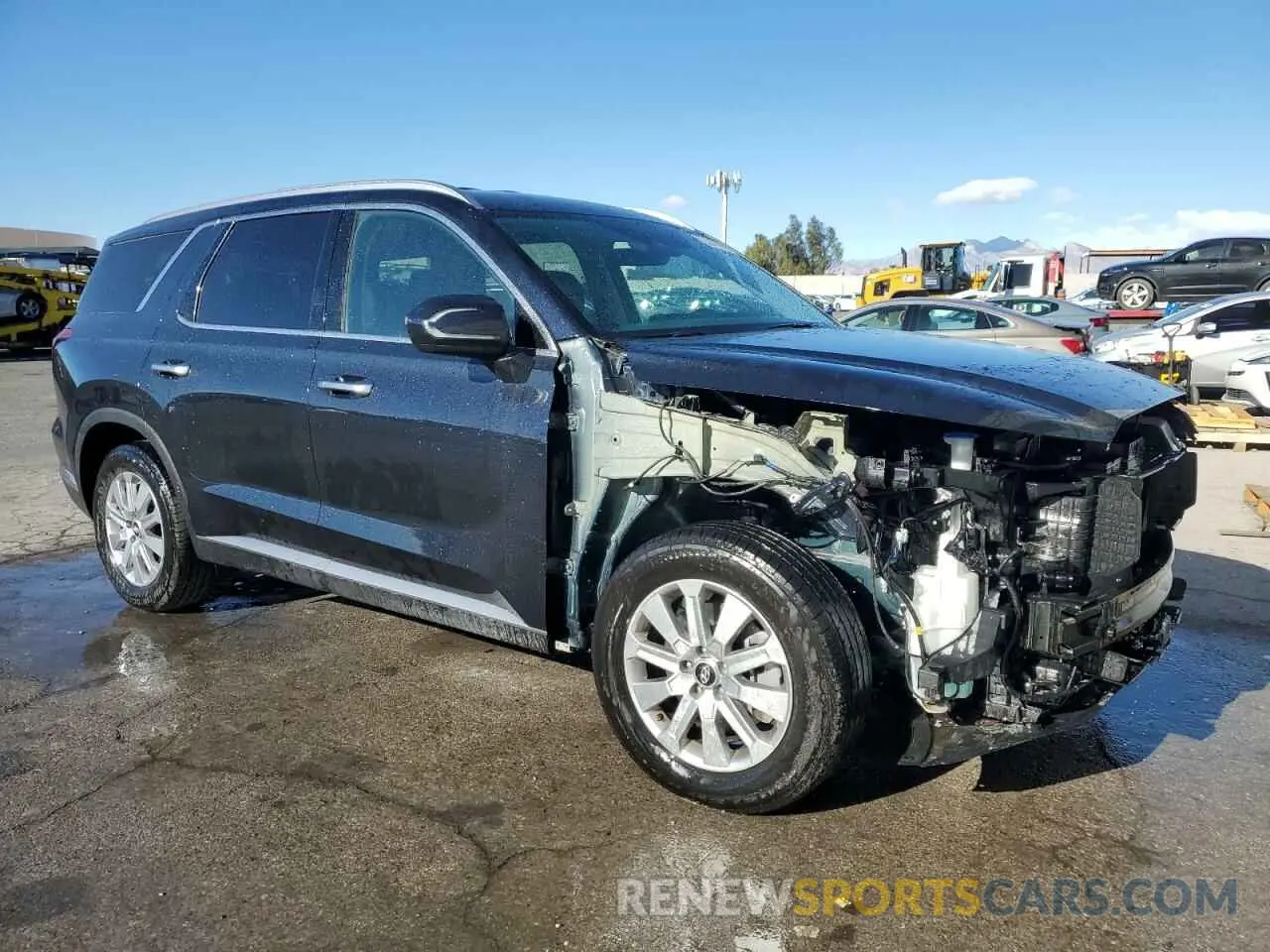 4 fotografías del automóvil dañado KM8R2DGE6RU722665 HYUNDAI PALISADE 2024
