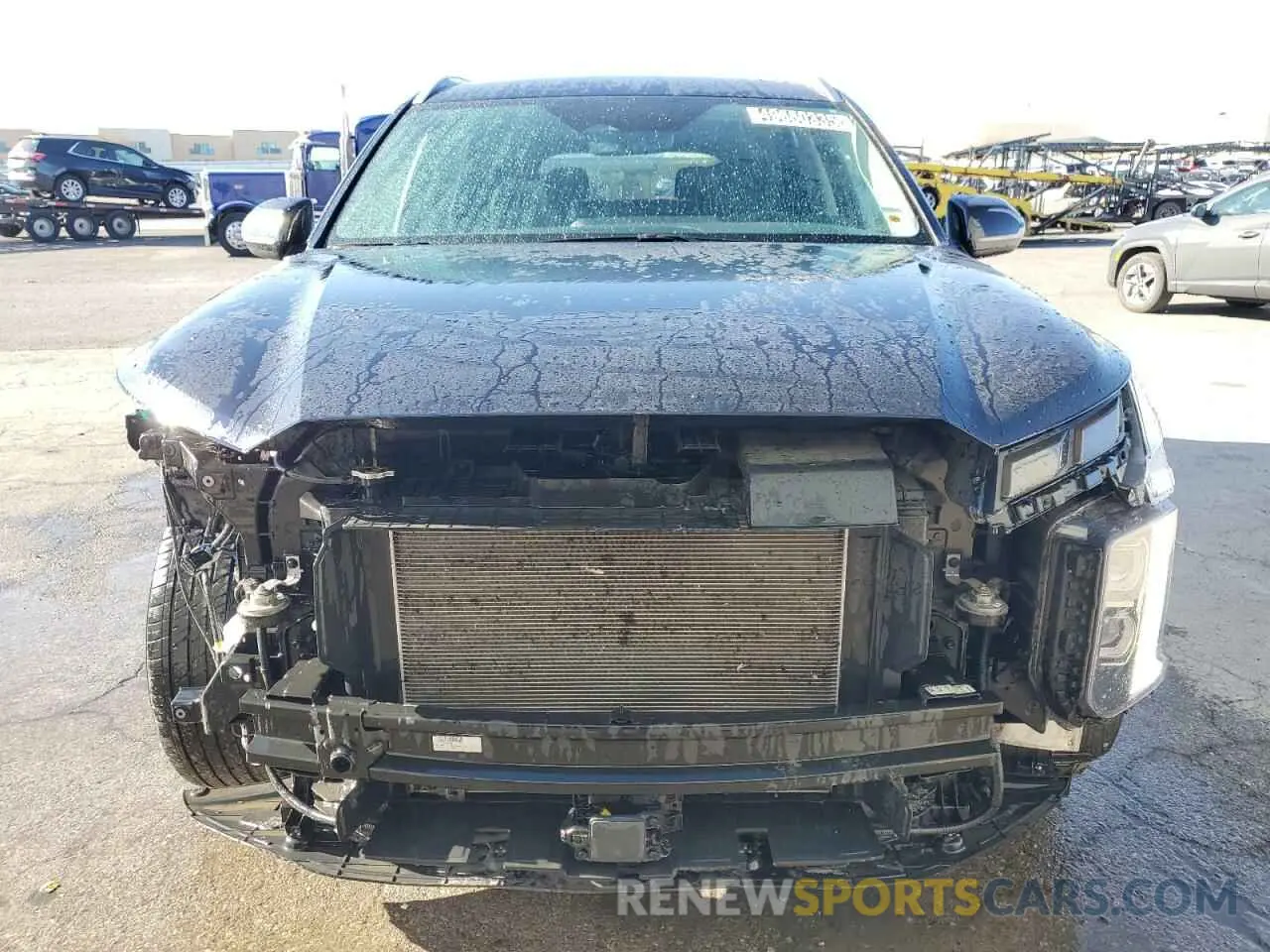 5 fotografías del automóvil dañado KM8R2DGE6RU722665 HYUNDAI PALISADE 2024