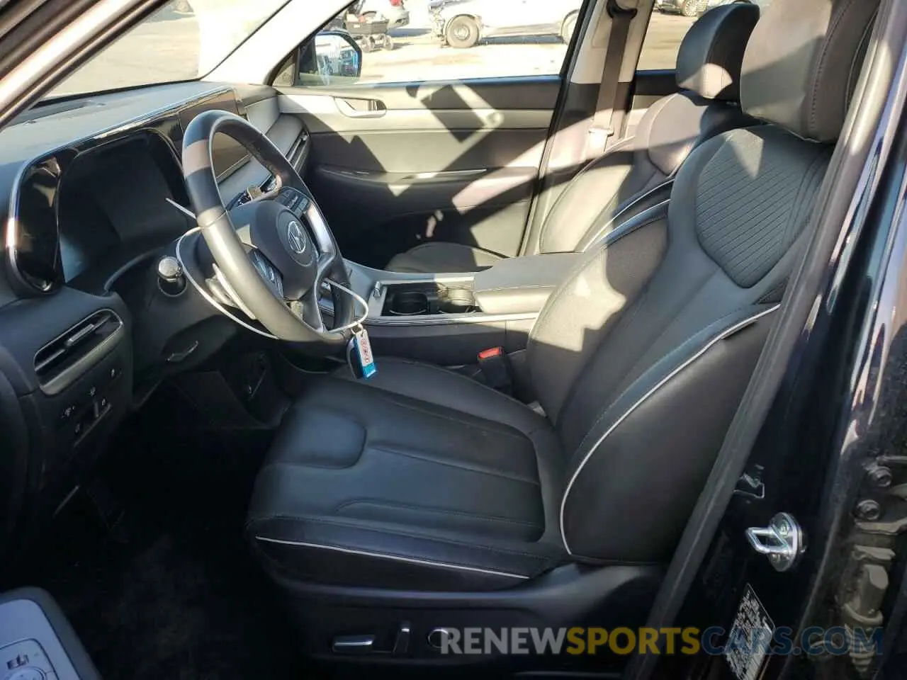 7 fotografías del automóvil dañado KM8R2DGE6RU722665 HYUNDAI PALISADE 2024