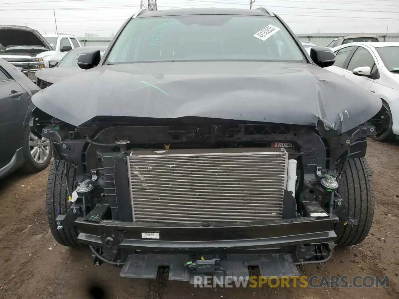 5 fotografías del automóvil dañado KM8R2DGE7RU694021 HYUNDAI PALISADE 2024