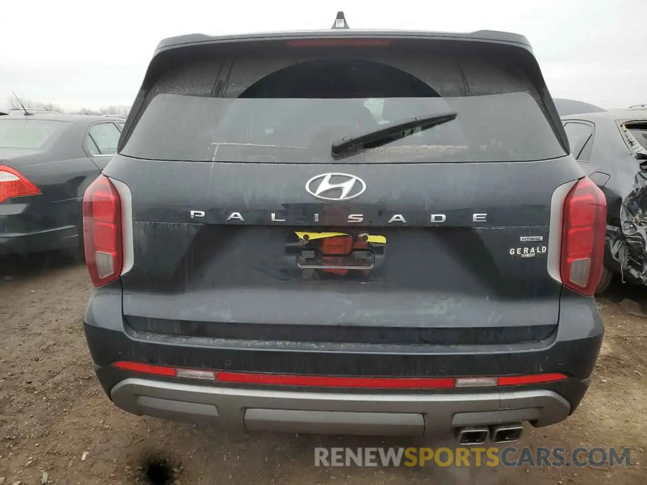 6 fotografías del automóvil dañado KM8R2DGE7RU694021 HYUNDAI PALISADE 2024