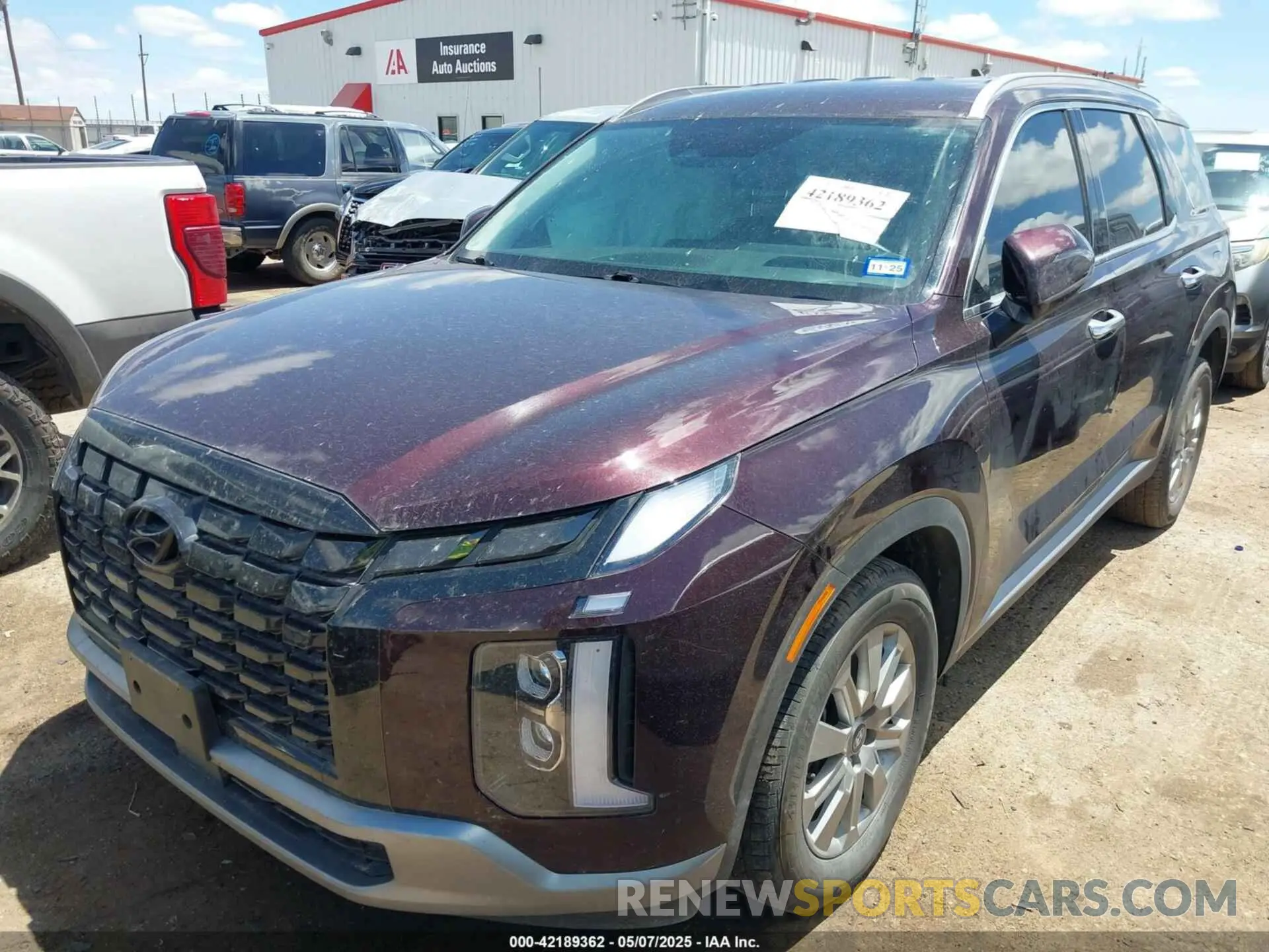 2 fotografías del automóvil dañado KM8R2DGE9RU660632 HYUNDAI PALISADE 2024