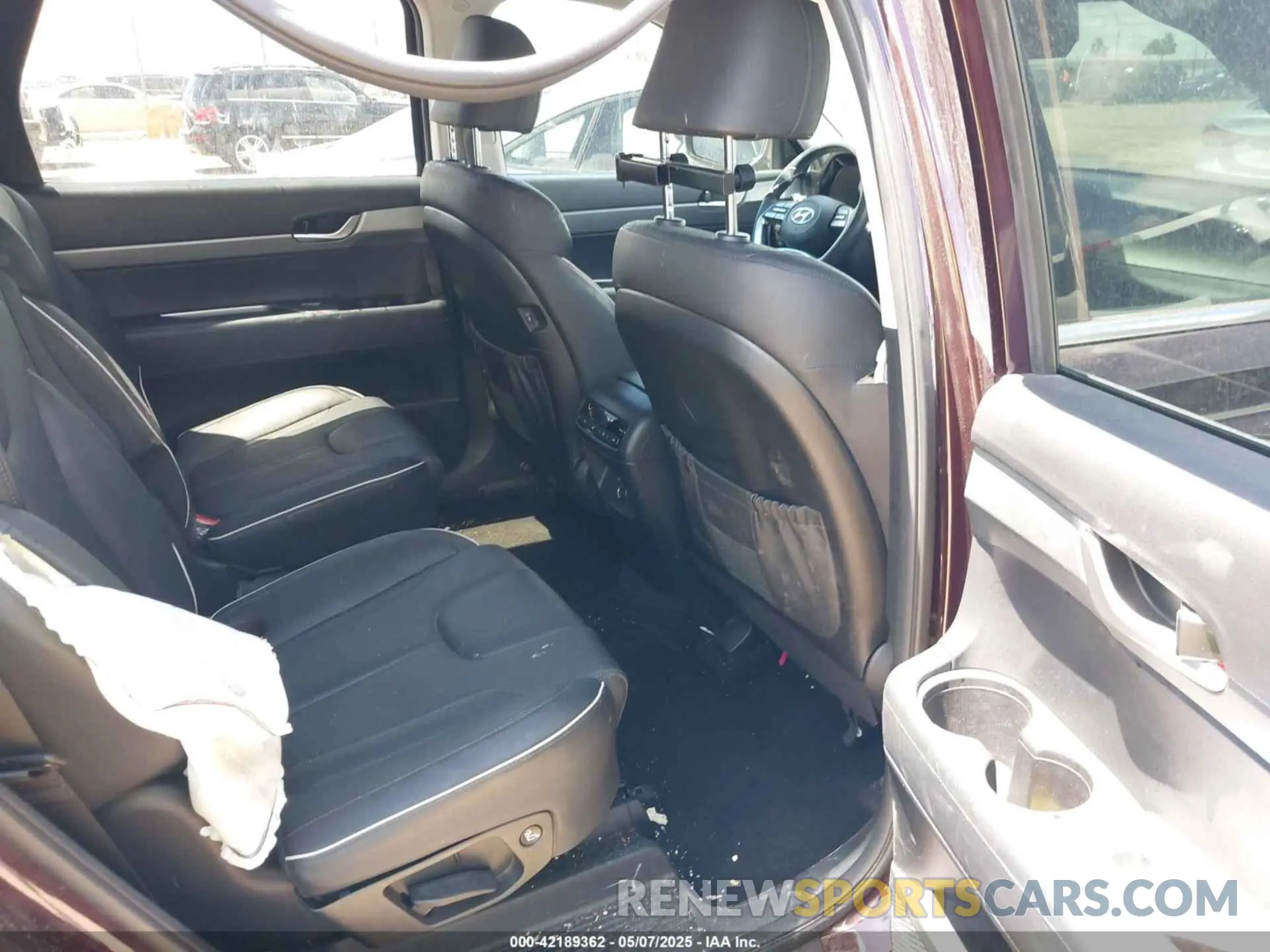 8 fotografías del automóvil dañado KM8R2DGE9RU660632 HYUNDAI PALISADE 2024
