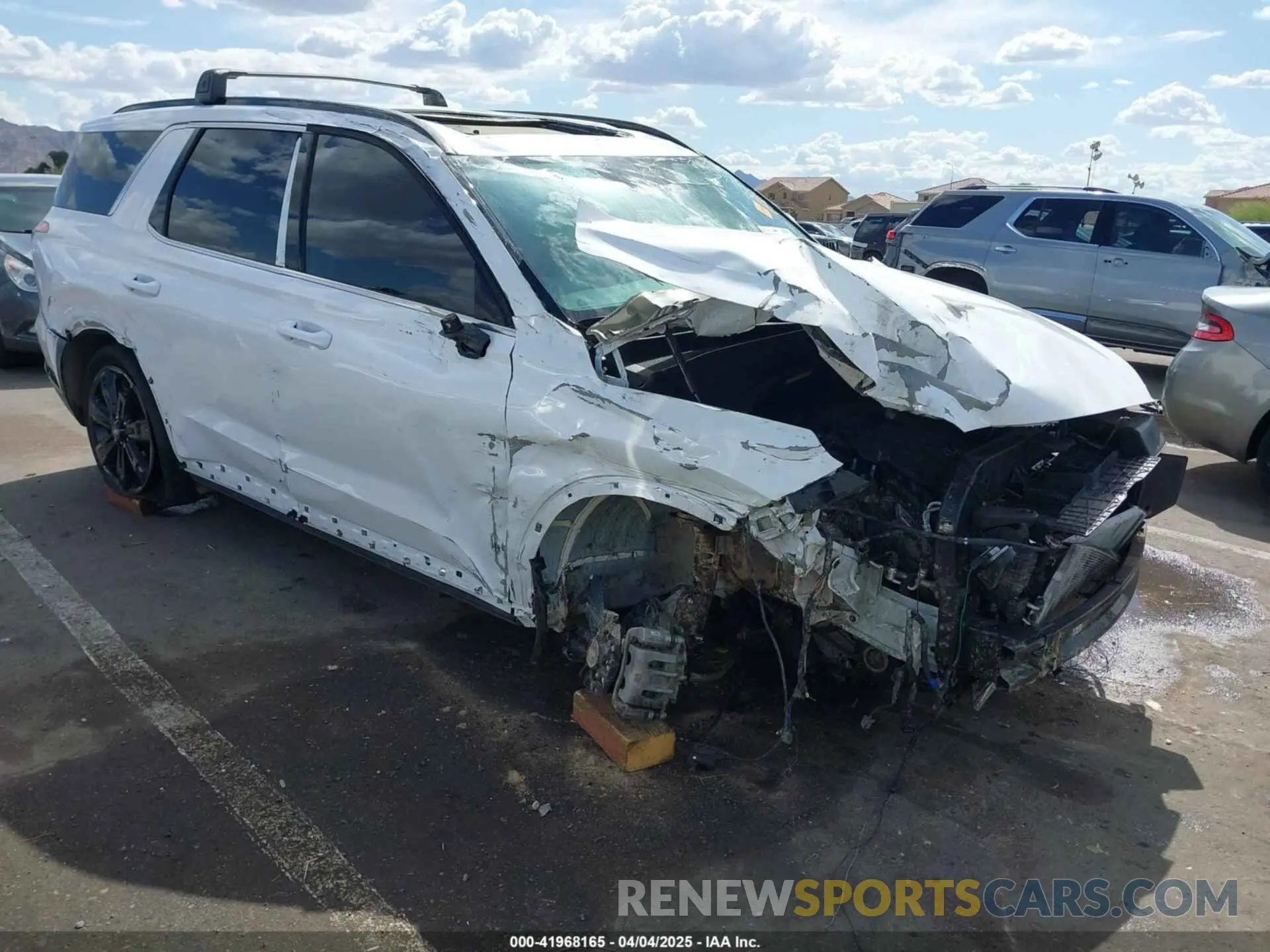 1 fotografías del automóvil dañado KM8R34GE0RU689627 HYUNDAI PALISADE 2024