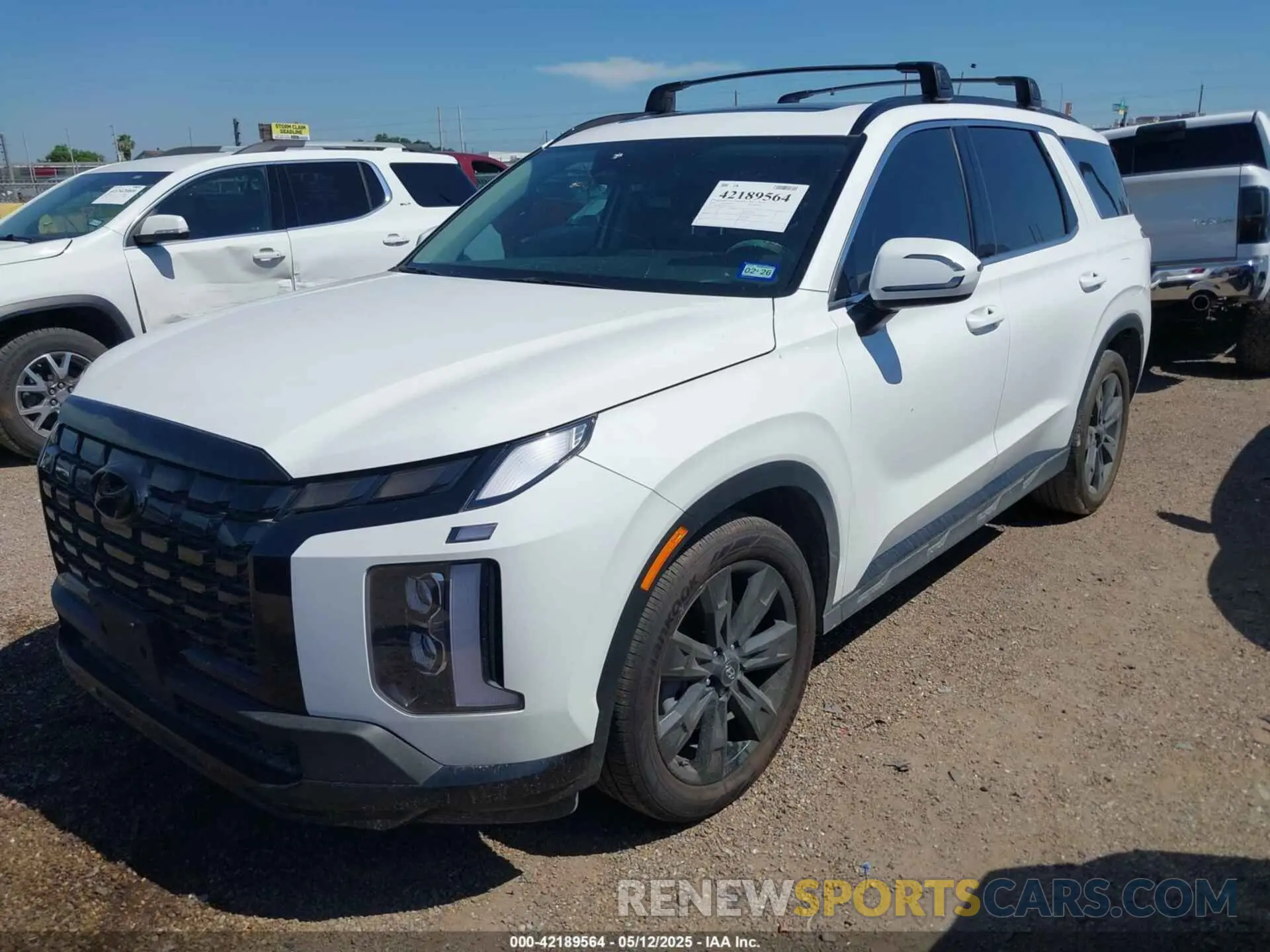 2 fotografías del automóvil dañado KM8R34GE2RU725138 HYUNDAI PALISADE 2024