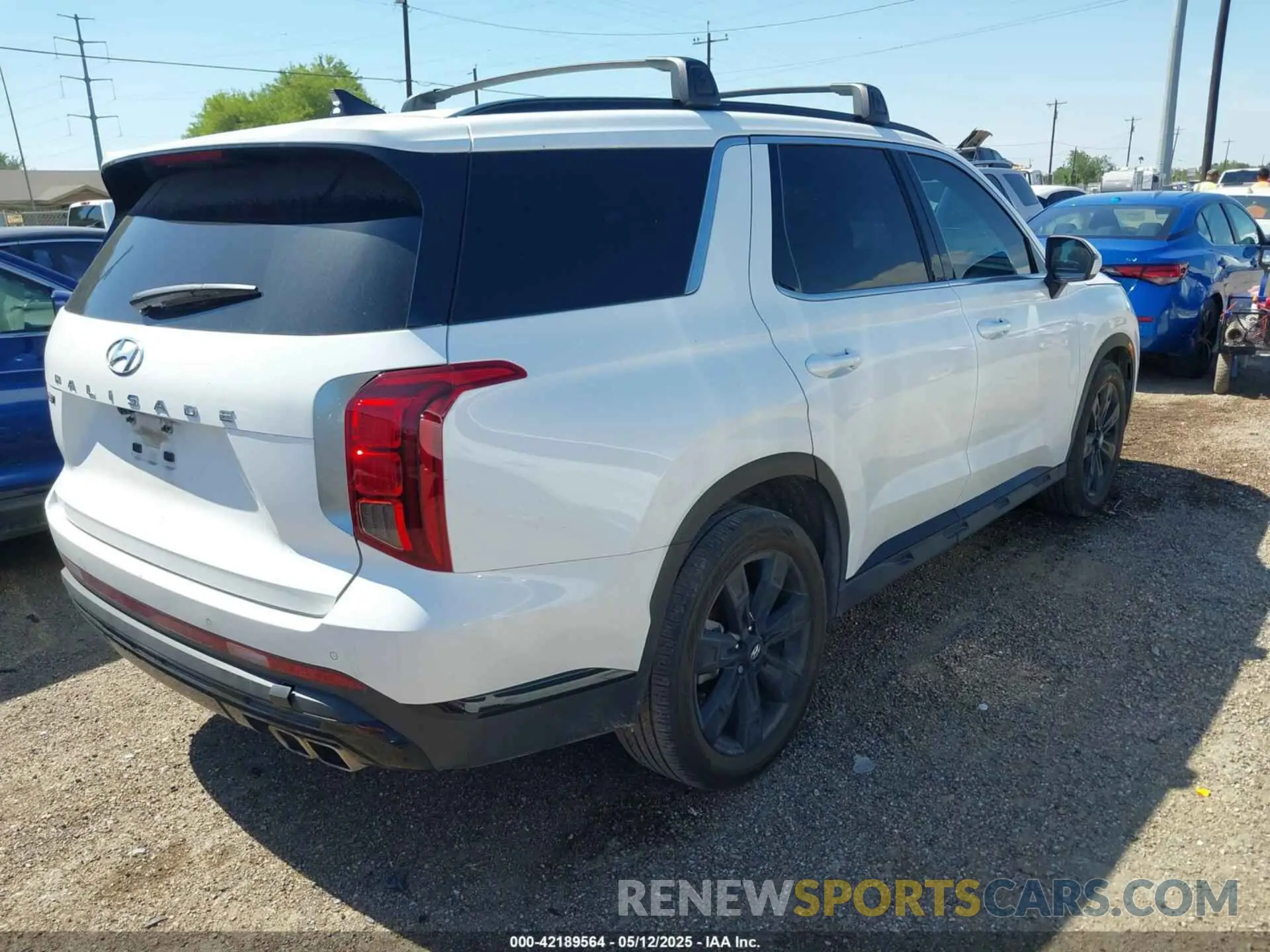 4 fotografías del automóvil dañado KM8R34GE2RU725138 HYUNDAI PALISADE 2024