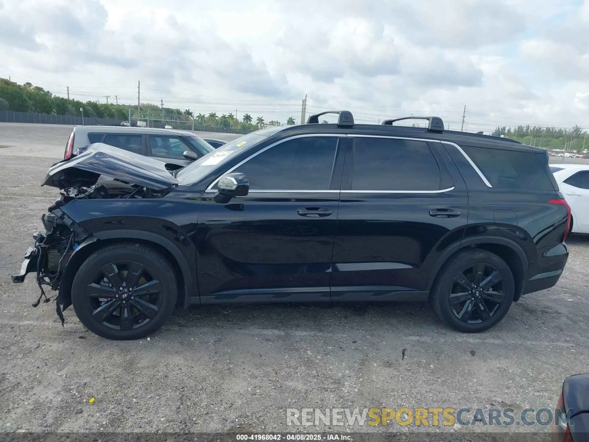 15 fotografías del automóvil dañado KM8R34GE3RU696295 HYUNDAI PALISADE 2024