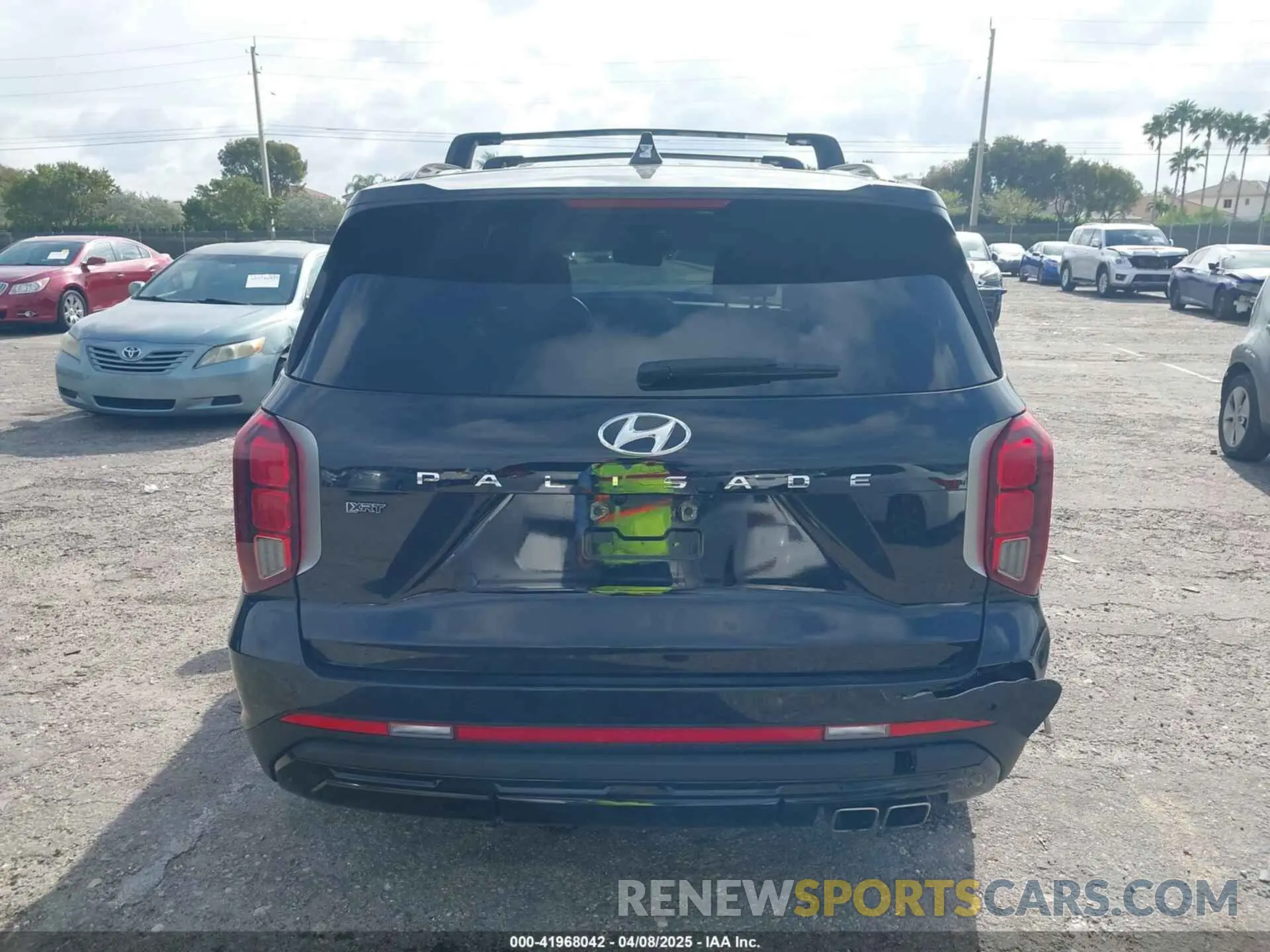 17 fotografías del automóvil dañado KM8R34GE3RU696295 HYUNDAI PALISADE 2024