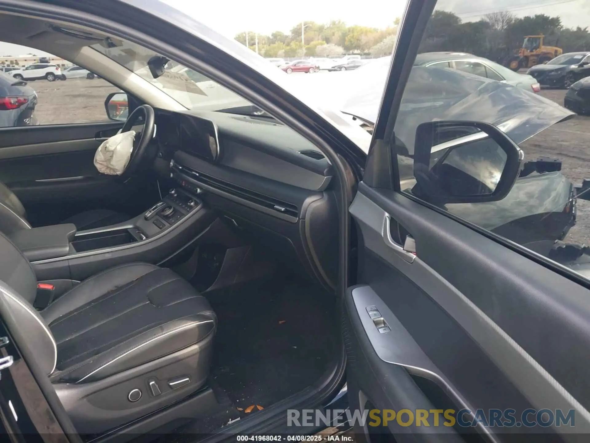 5 fotografías del automóvil dañado KM8R34GE3RU696295 HYUNDAI PALISADE 2024