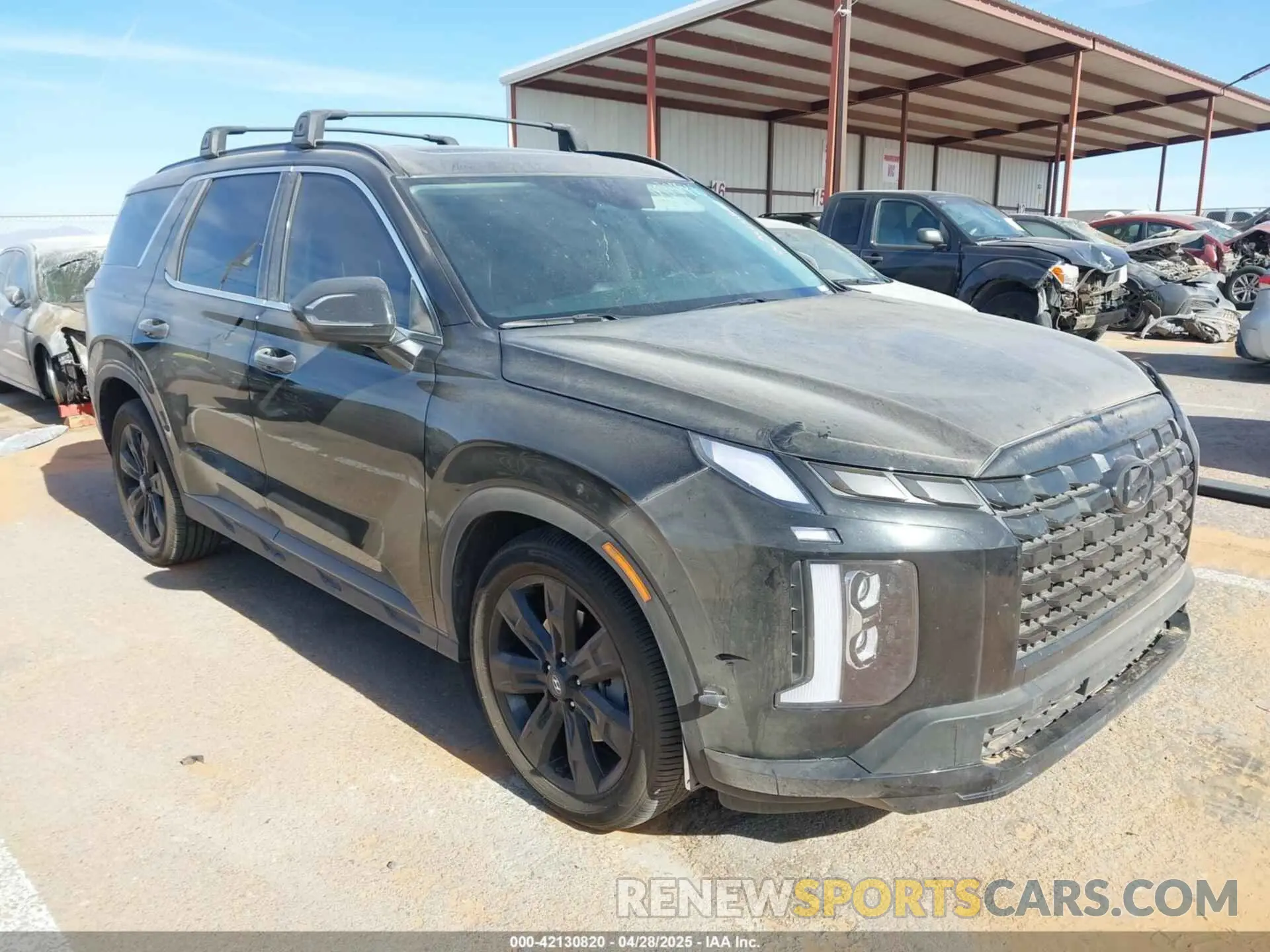 1 fotografías del automóvil dañado KM8R34GE3RU699746 HYUNDAI PALISADE 2024