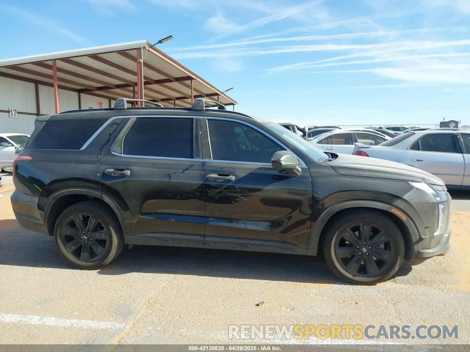13 fotografías del automóvil dañado KM8R34GE3RU699746 HYUNDAI PALISADE 2024