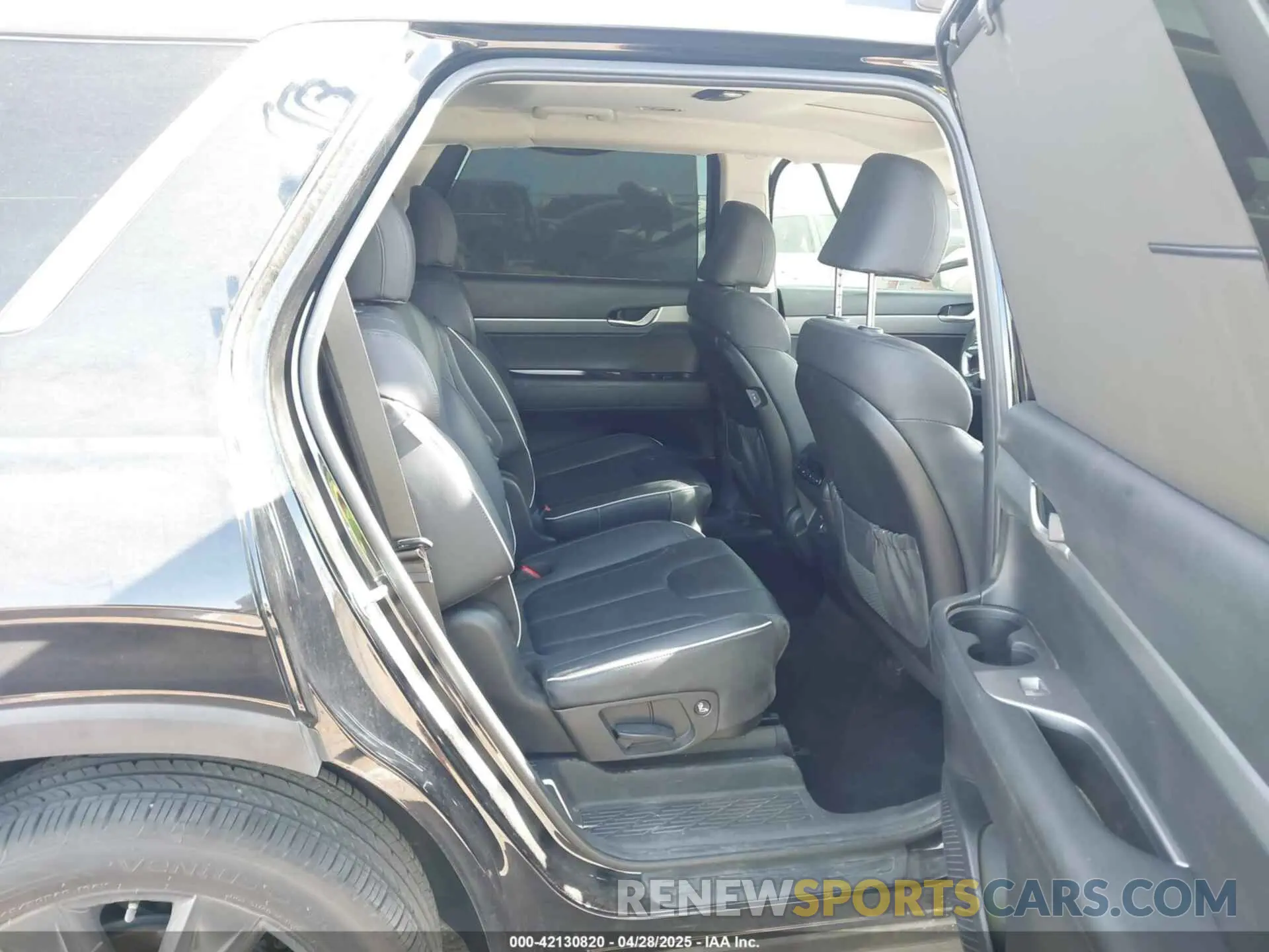 8 fotografías del automóvil dañado KM8R34GE3RU699746 HYUNDAI PALISADE 2024