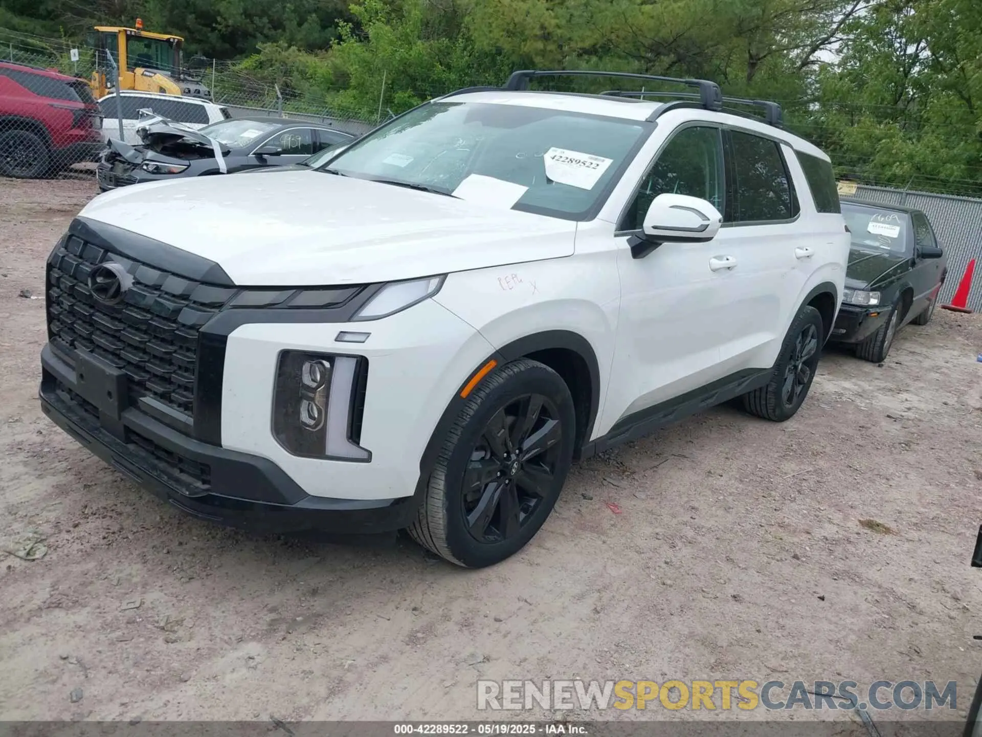 2 fotografías del automóvil dañado KM8R3DGE3RU671302 HYUNDAI PALISADE 2024