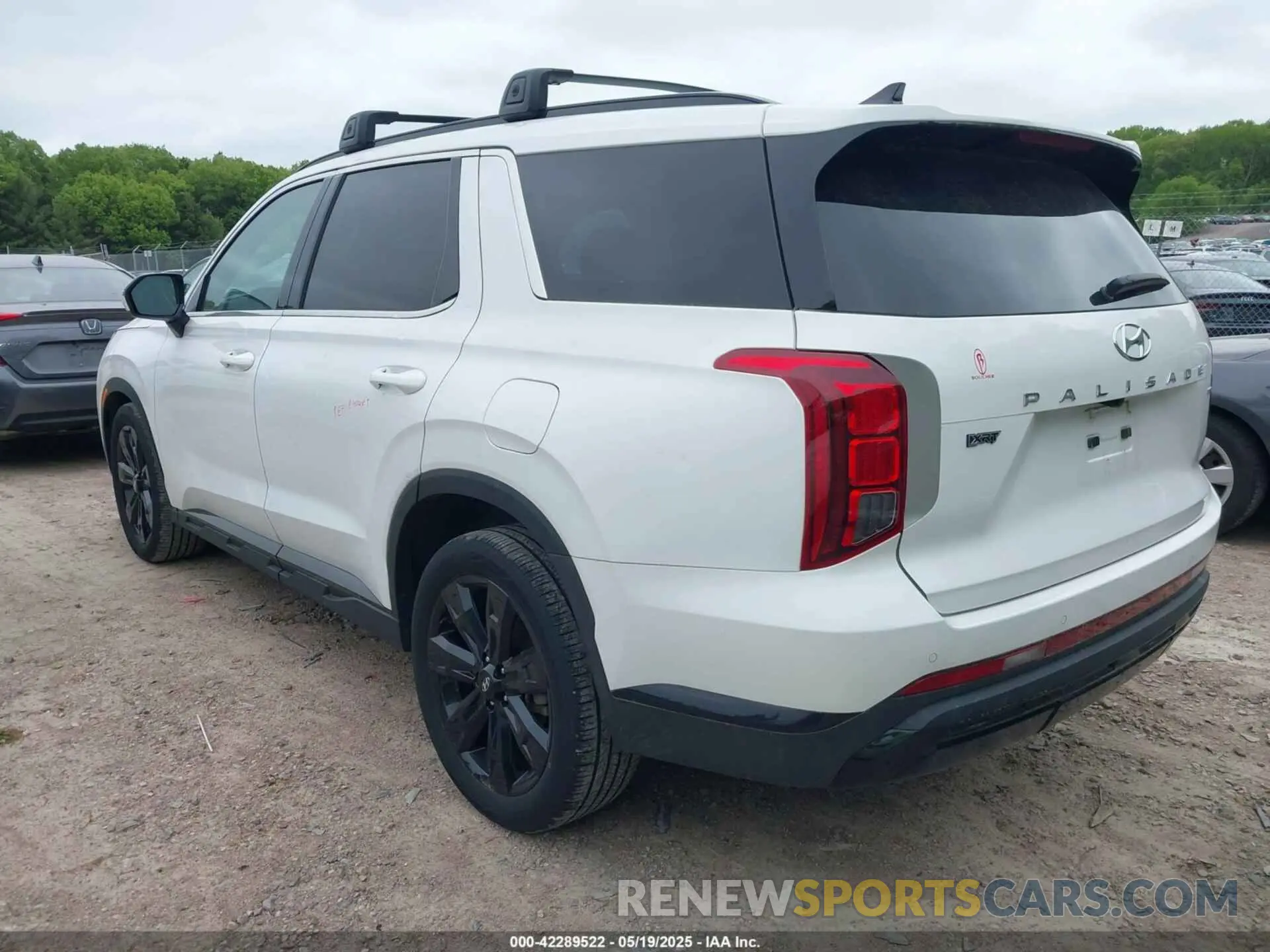 3 fotografías del automóvil dañado KM8R3DGE3RU671302 HYUNDAI PALISADE 2024