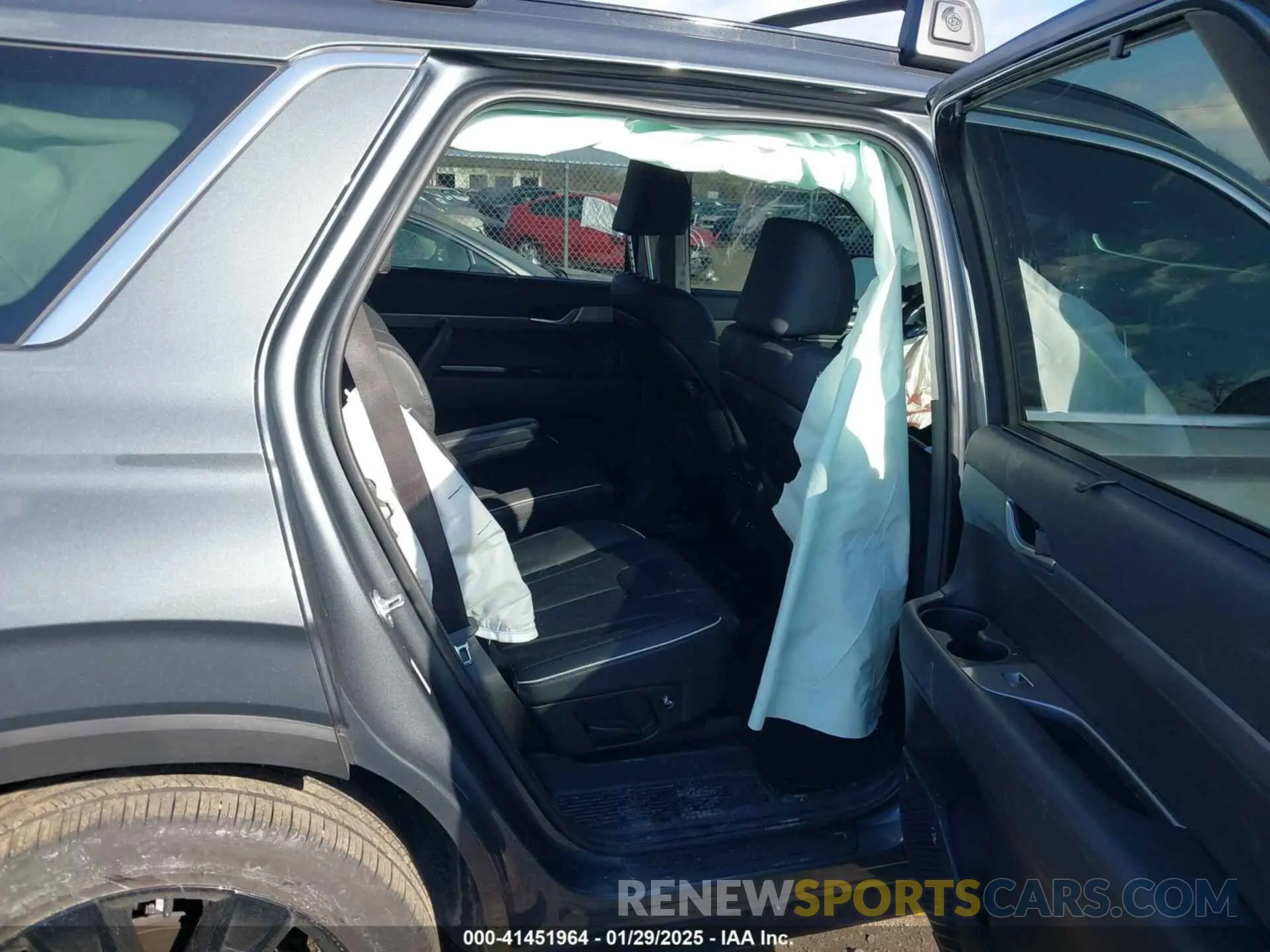 8 fotografías del automóvil dañado KM8R3DGE5RU731547 HYUNDAI PALISADE 2024