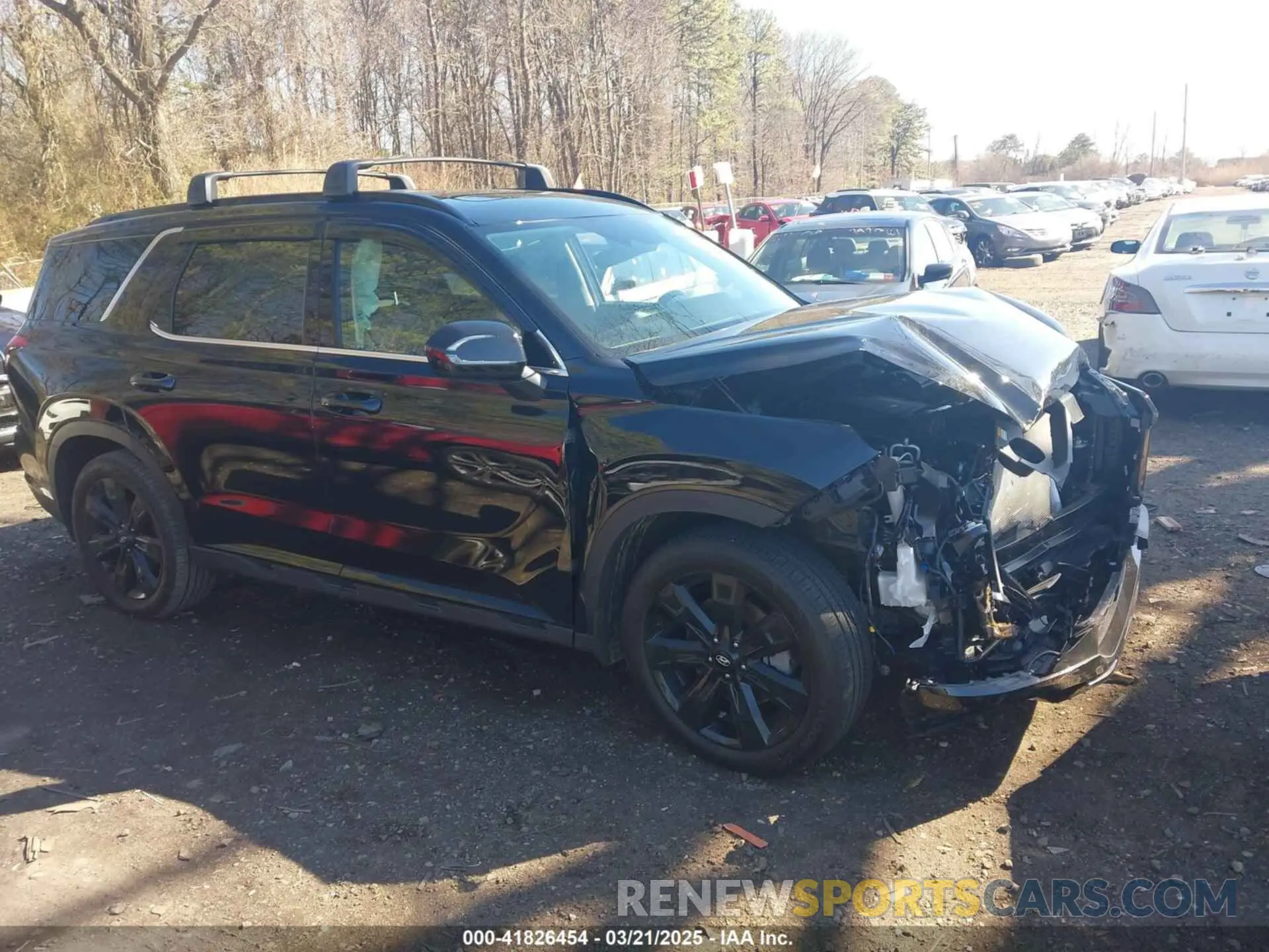 13 fotografías del automóvil dañado KM8R3DGE5RU731662 HYUNDAI PALISADE 2024