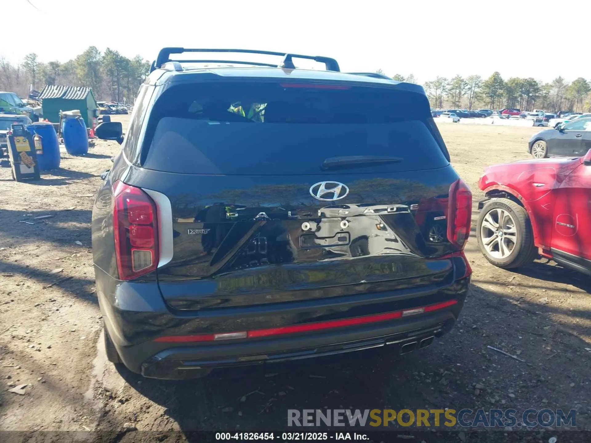 16 fotografías del automóvil dañado KM8R3DGE5RU731662 HYUNDAI PALISADE 2024