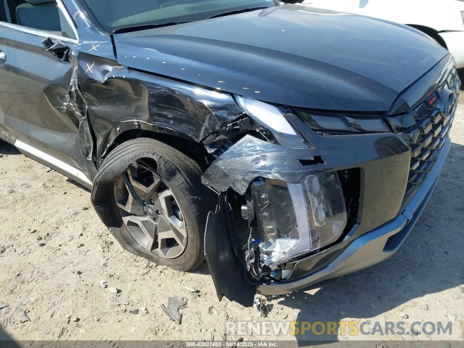 6 fotografías del automóvil dañado KM8R44GE0RU732408 HYUNDAI PALISADE 2024