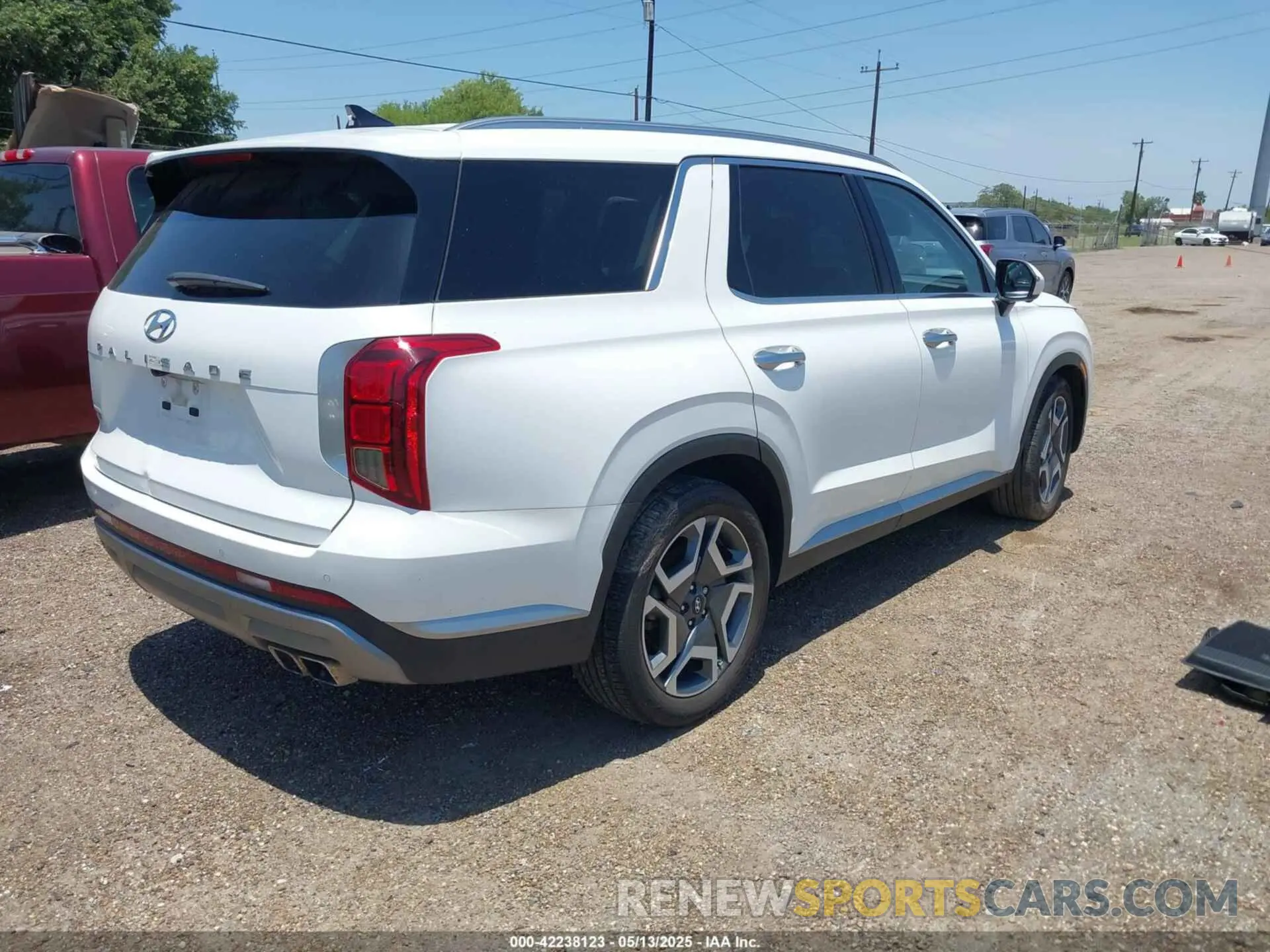 4 fotografías del automóvil dañado KM8R44GE1RU752635 HYUNDAI PALISADE 2024
