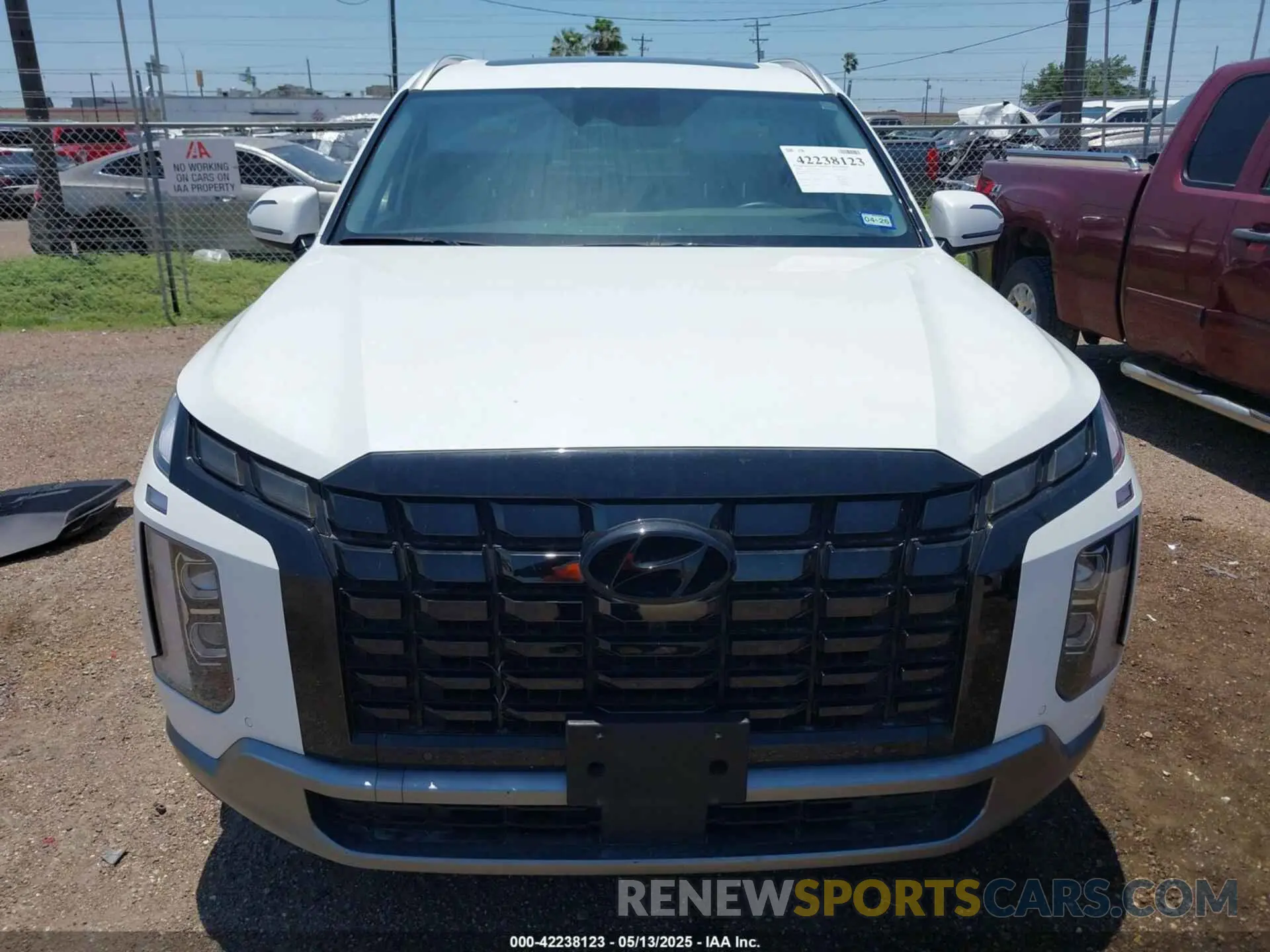 6 fotografías del automóvil dañado KM8R44GE1RU752635 HYUNDAI PALISADE 2024
