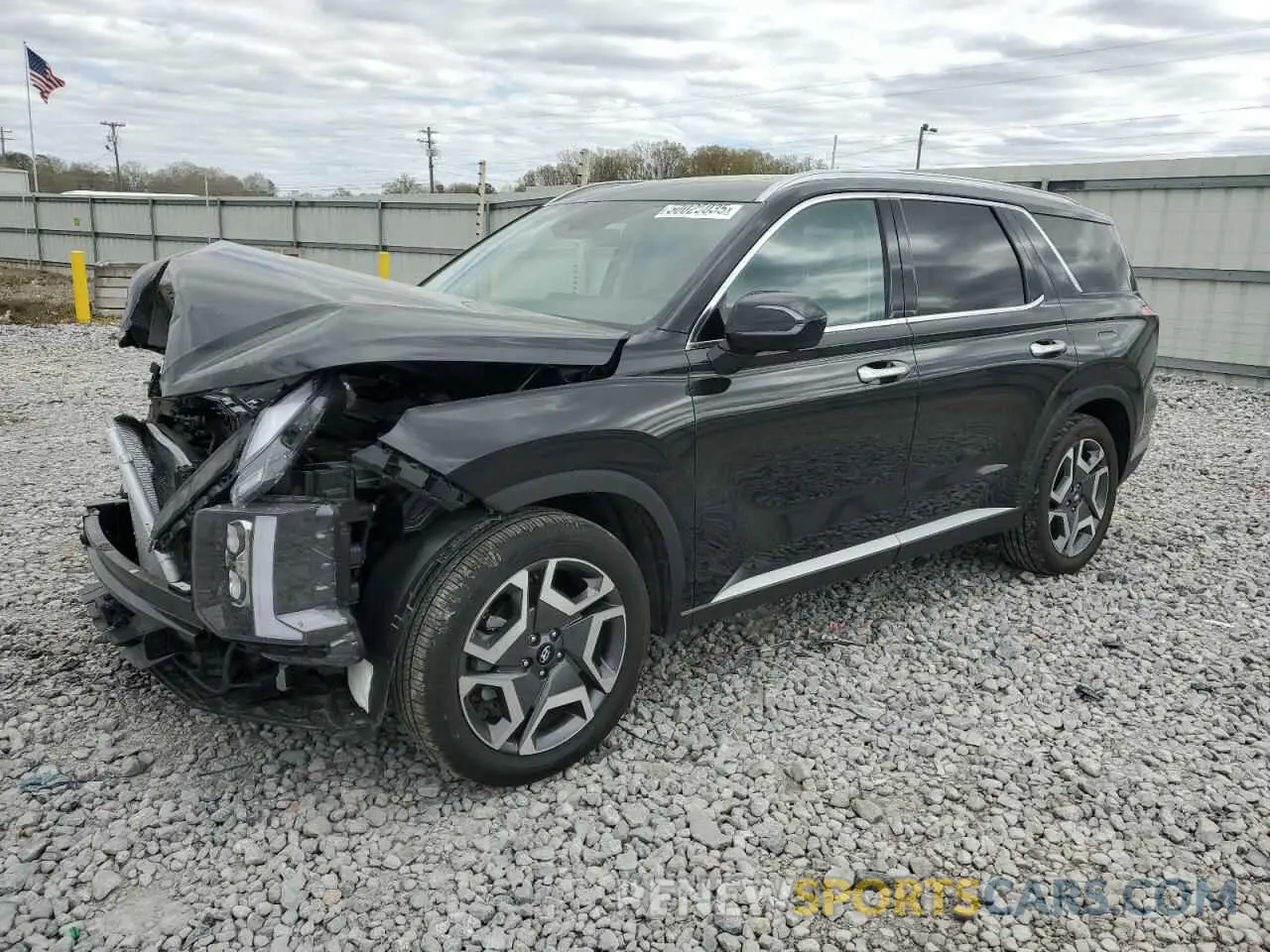 1 fotografías del automóvil dañado KM8R44GE1RU787594 HYUNDAI PALISADE 2024