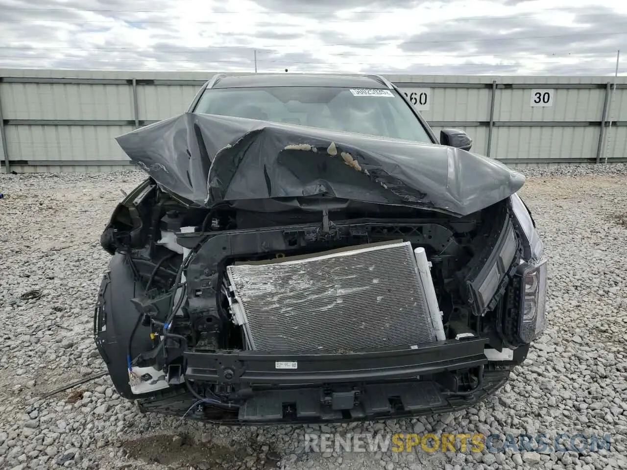 5 fotografías del automóvil dañado KM8R44GE1RU787594 HYUNDAI PALISADE 2024
