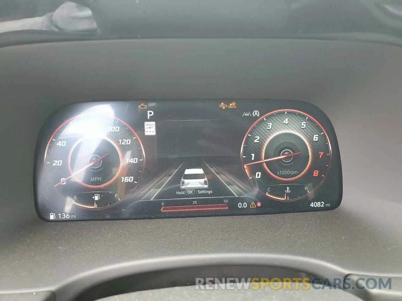 9 fotografías del automóvil dañado KM8R44GE1RU787594 HYUNDAI PALISADE 2024