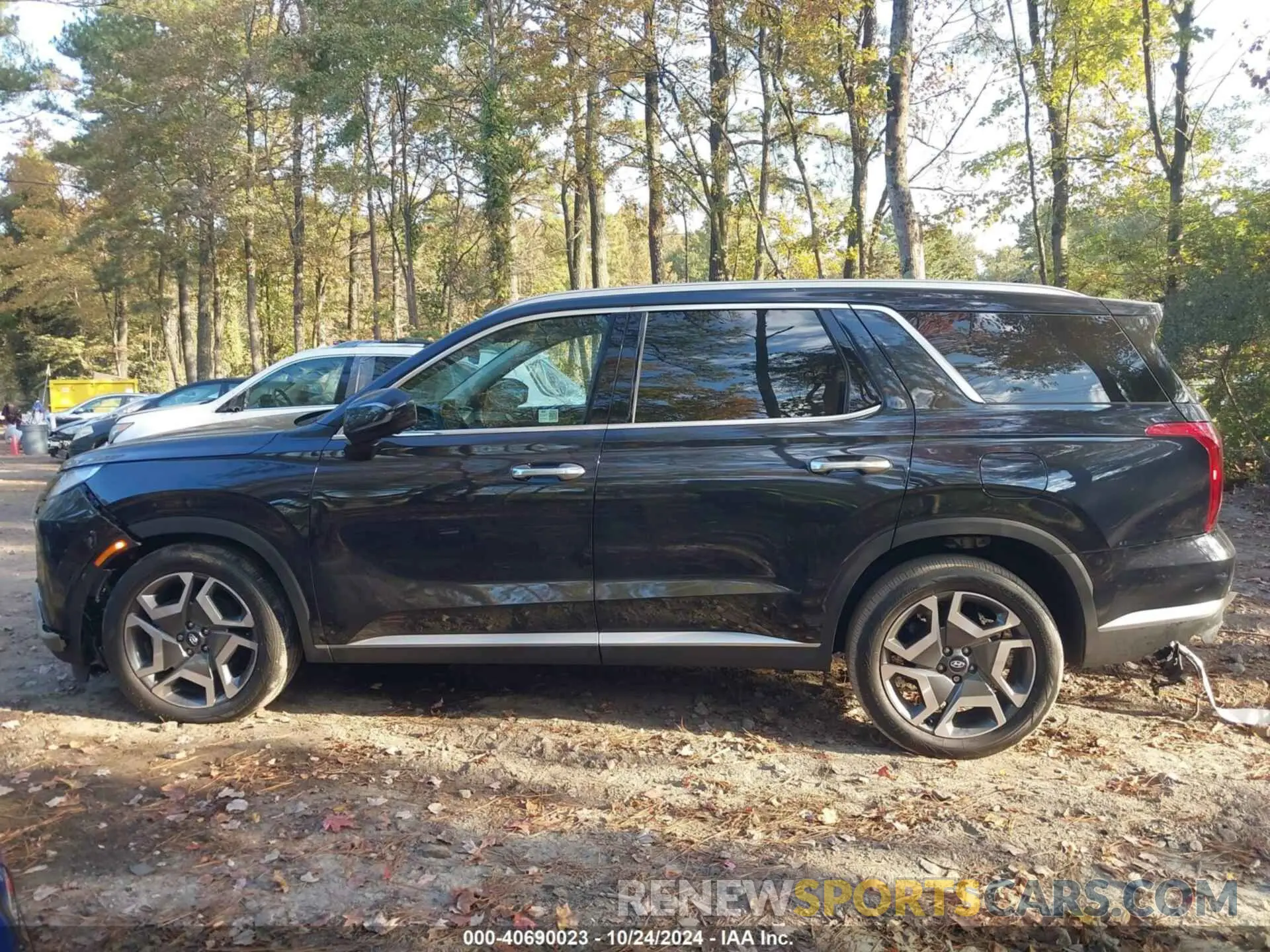 14 fotografías del automóvil dañado KM8R44GE2RU753759 HYUNDAI PALISADE 2024