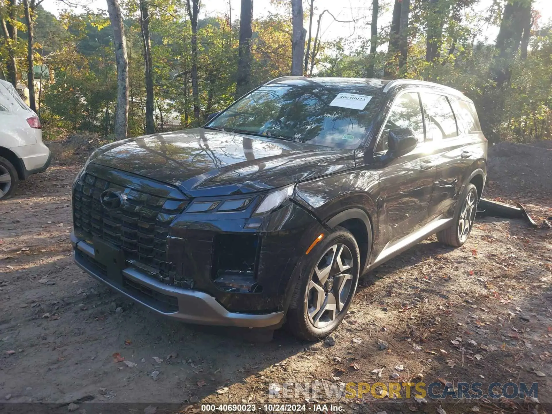 2 fotografías del automóvil dañado KM8R44GE2RU753759 HYUNDAI PALISADE 2024