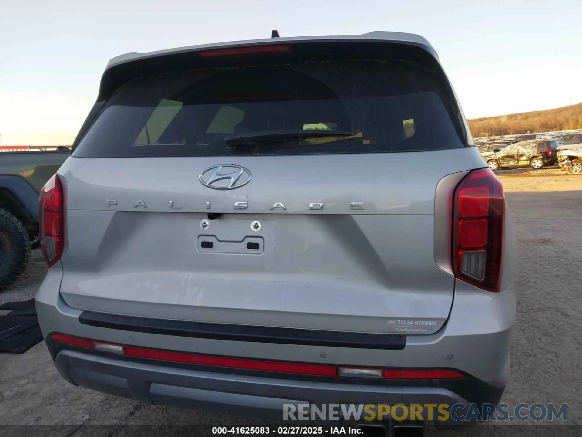 17 fotografías del automóvil dañado KM8R44GE3RU784874 HYUNDAI PALISADE 2024