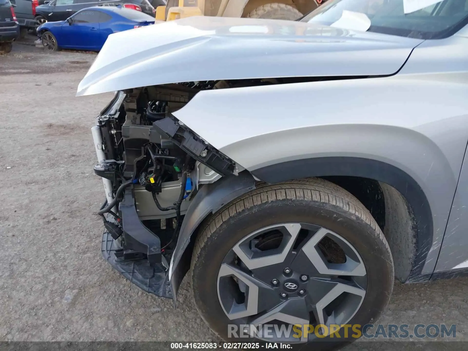 6 fotografías del automóvil dañado KM8R44GE3RU784874 HYUNDAI PALISADE 2024