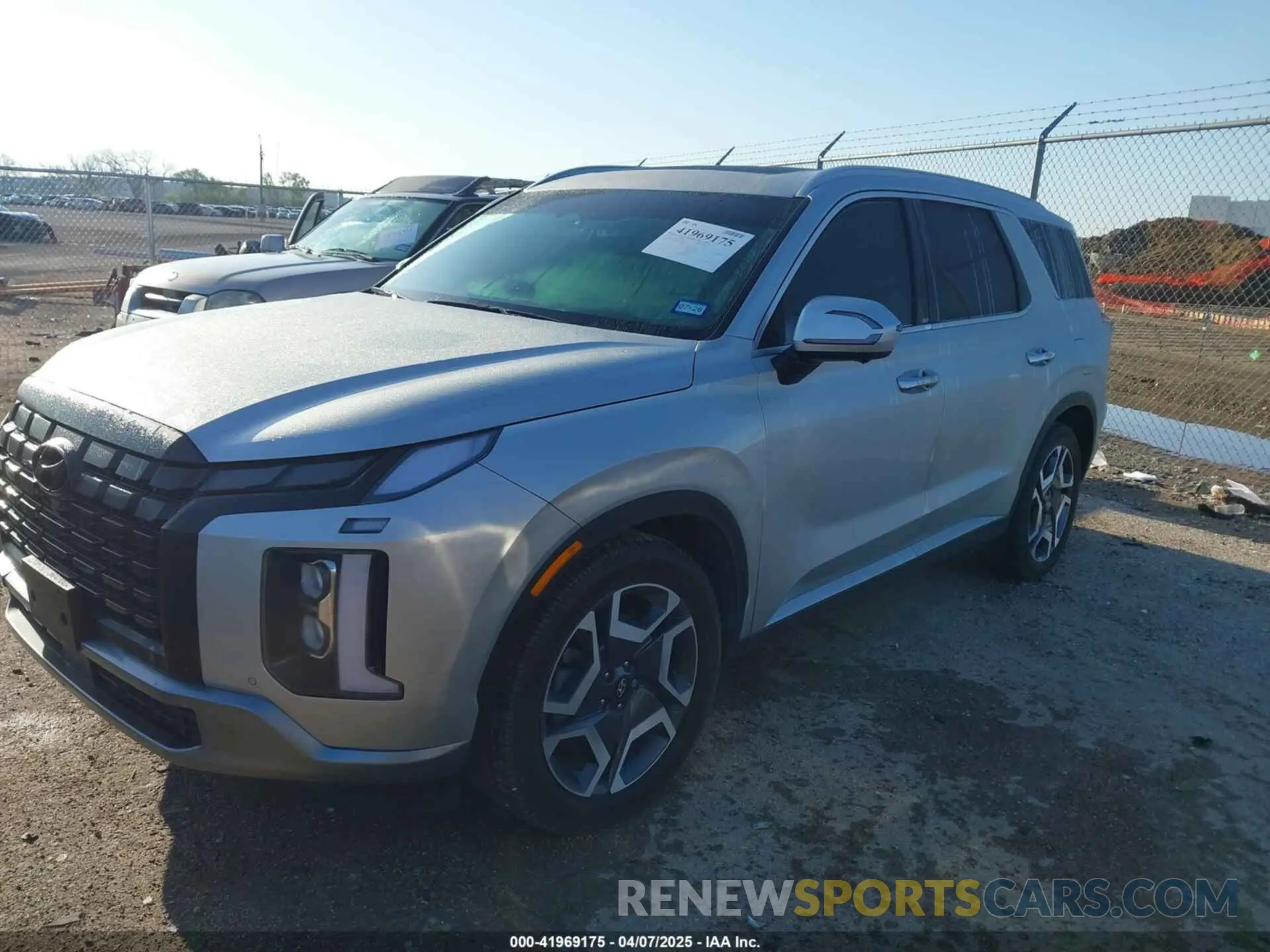 2 fotografías del automóvil dañado KM8R44GE6RU802736 HYUNDAI PALISADE 2024
