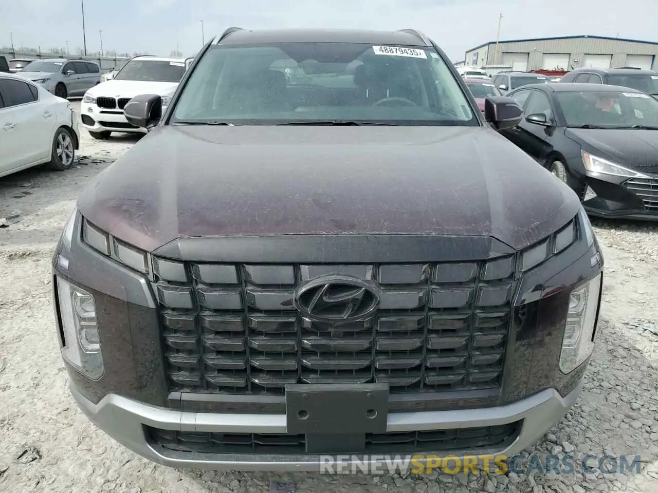 5 fotografías del automóvil dañado KM8R44GEXRU704020 HYUNDAI PALISADE 2024