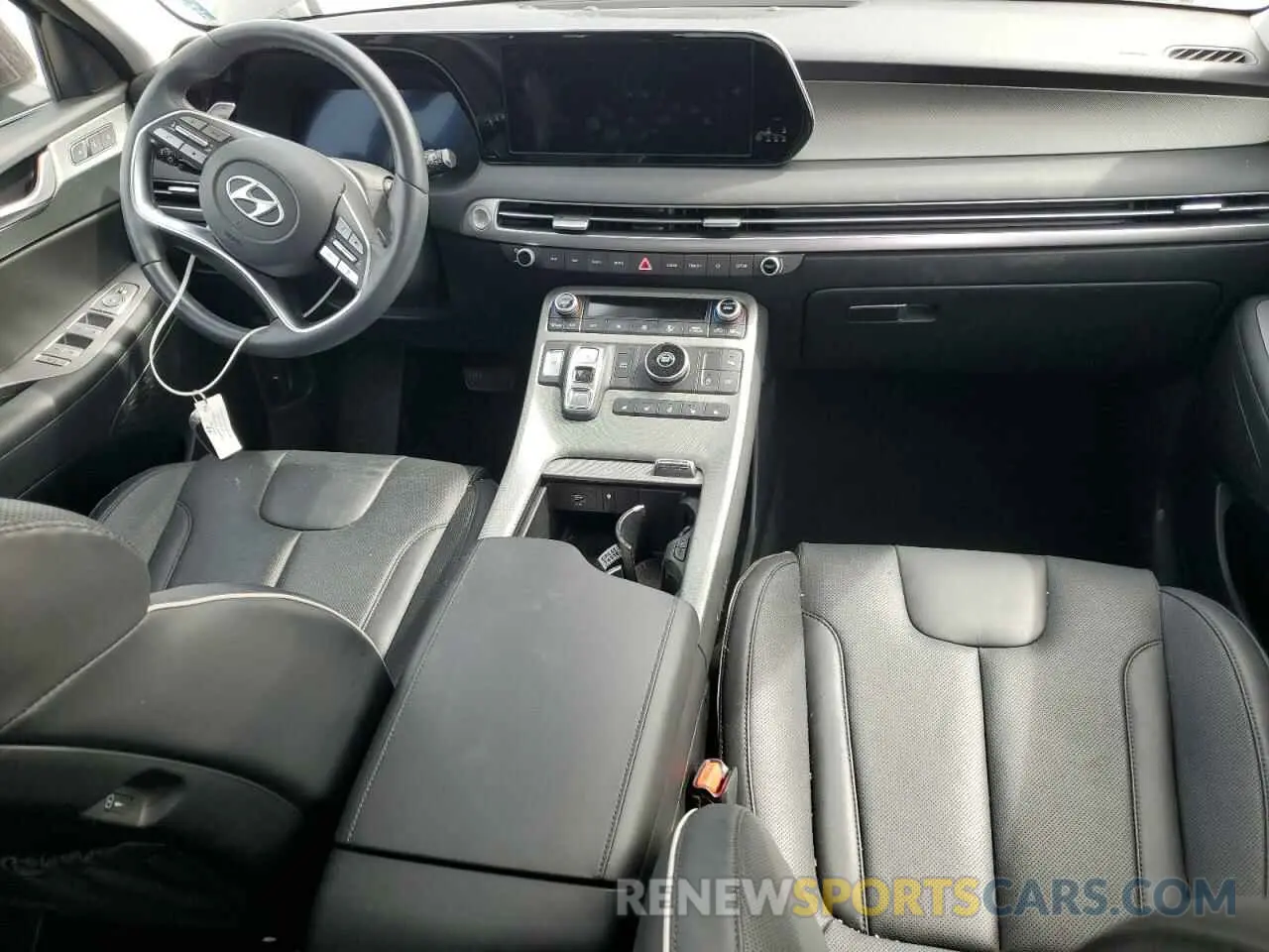 8 fotografías del automóvil dañado KM8R44GEXRU704020 HYUNDAI PALISADE 2024